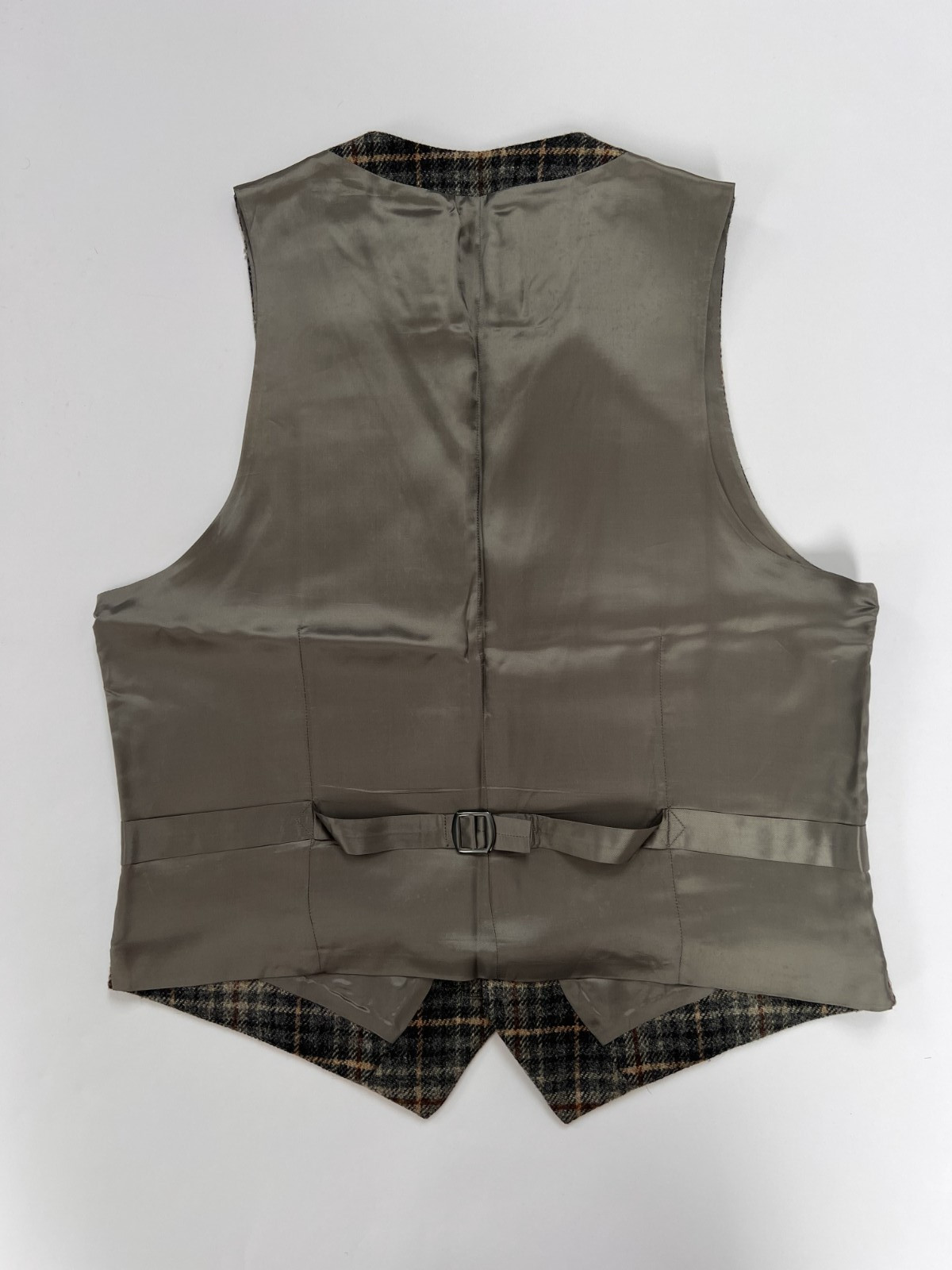 Hackett Multi-Checked Tweed 100% Wool Waistcoat BNWT RRP £250 – Size 40″
