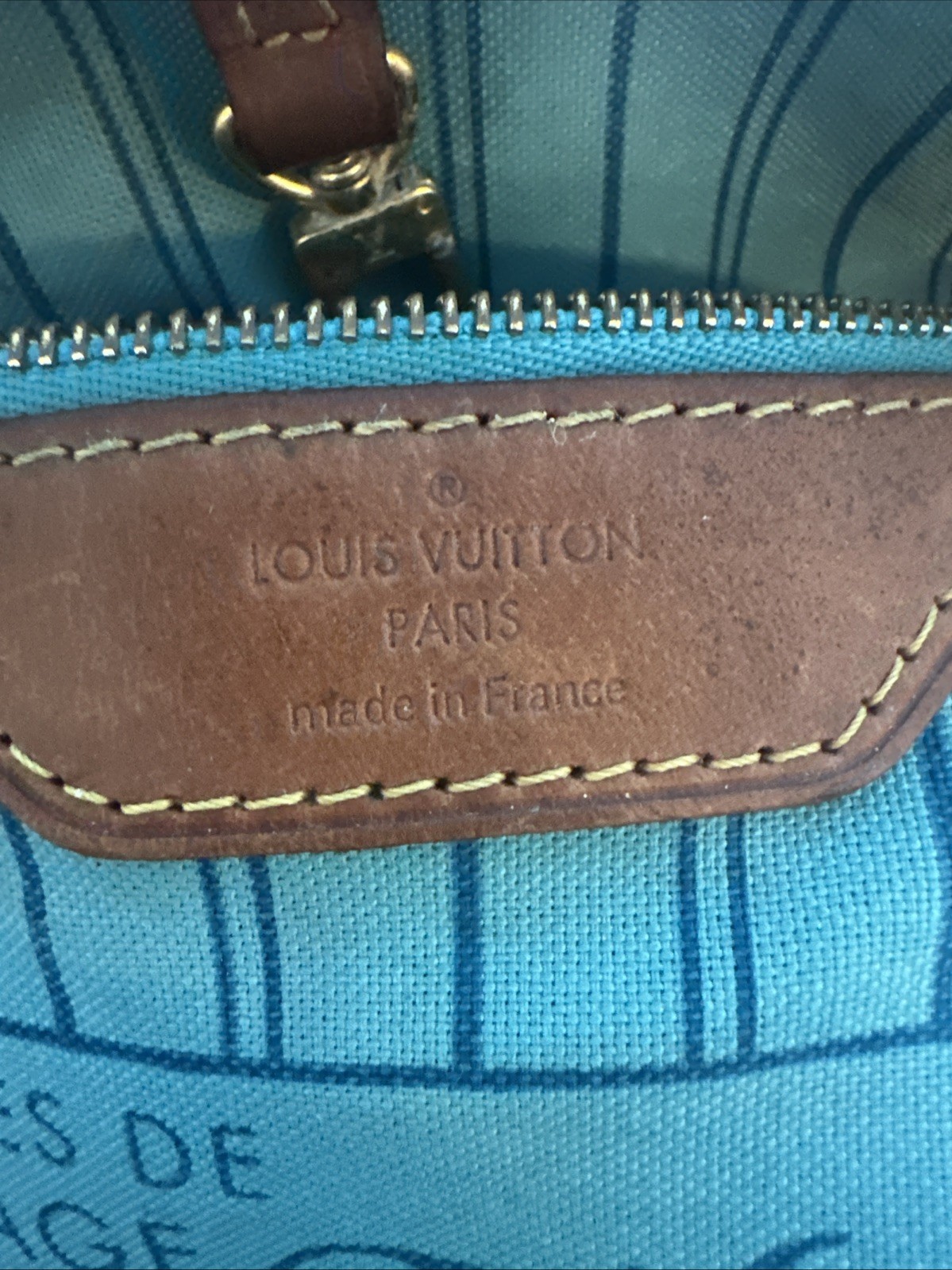 Louis Vuitton Neverfull Porto Cervo GM