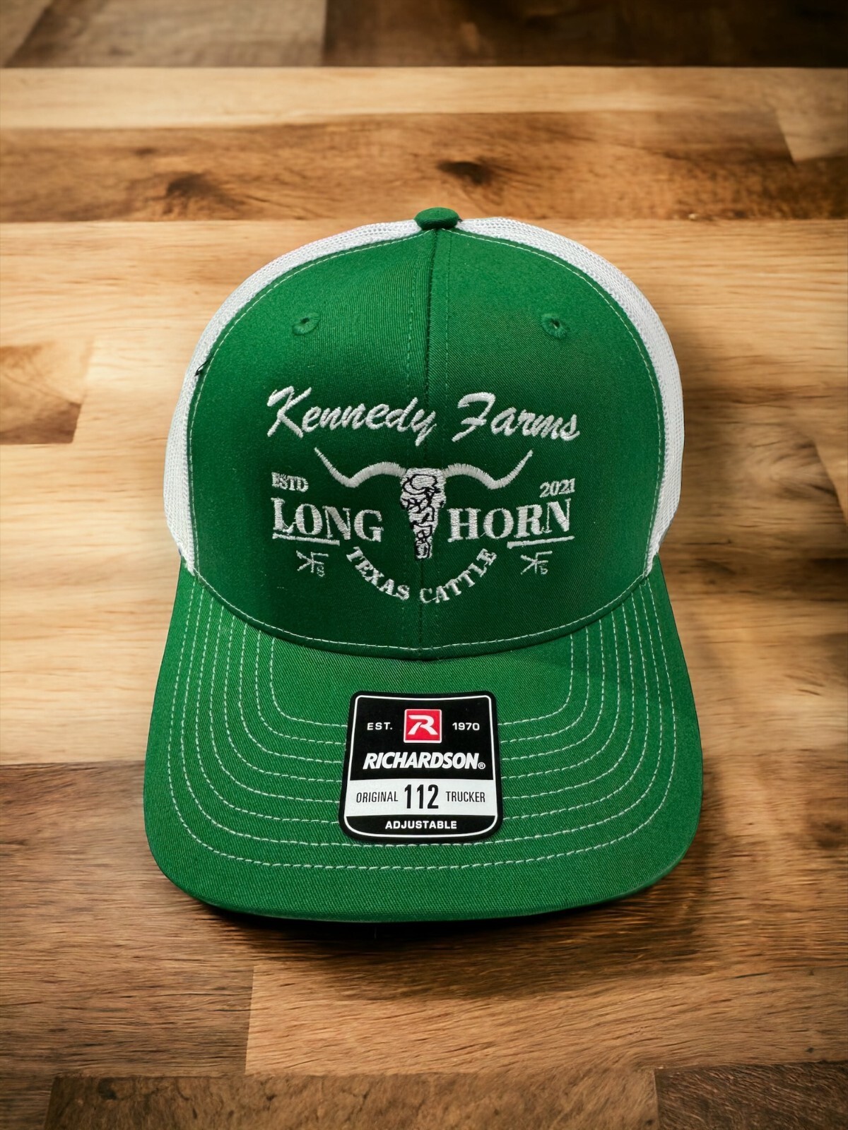 Ink Stitch Richardson 112 Custom Logo Texts Stitching Logo TextsTrucker Caps