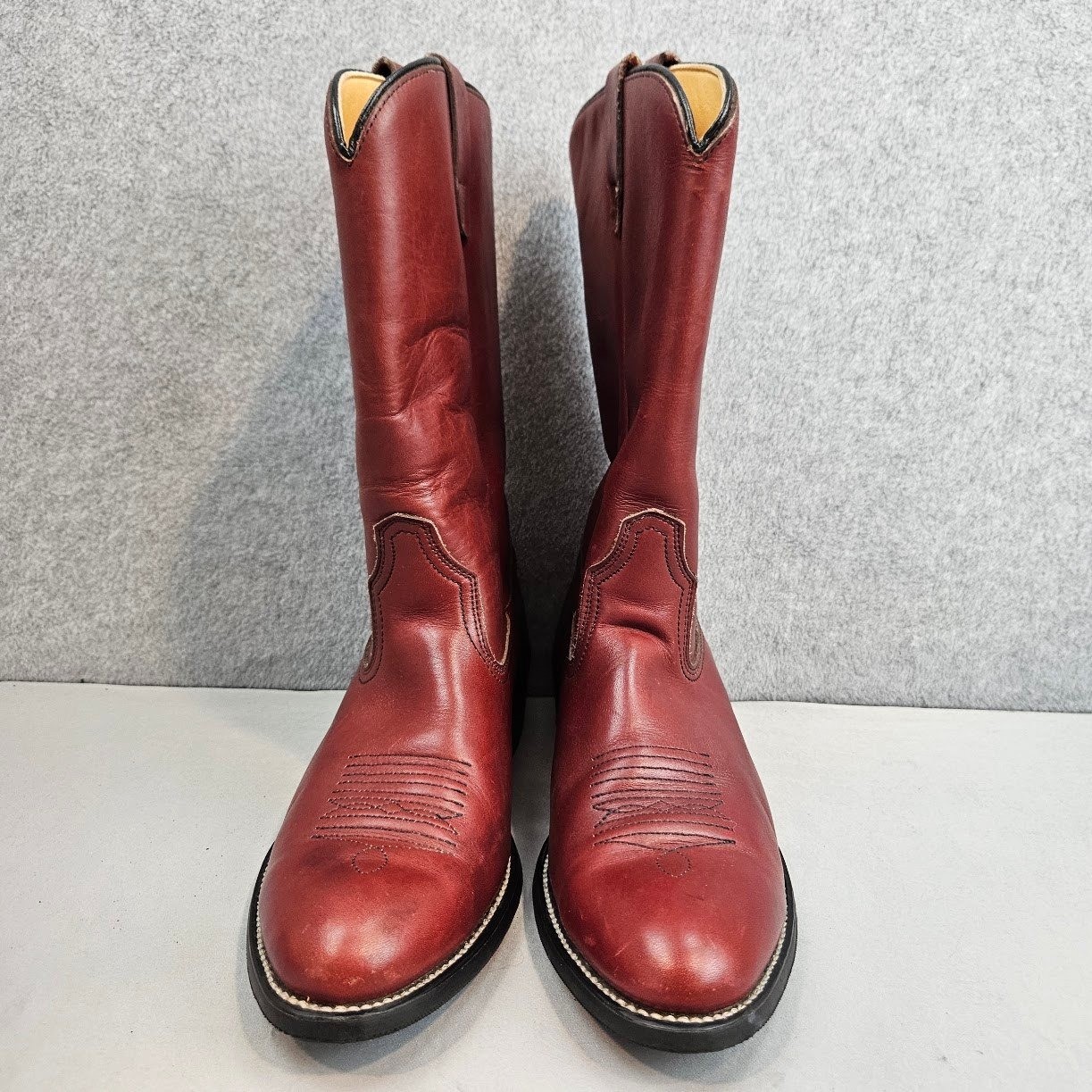 VIBRAM | RARE Vintage 1992 Red Wing Pecos (Style 1178) Western Boots Made in USA