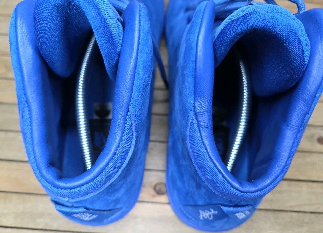 Nike LeBron XII 12 NSW Lifestyle QS Game Royal Suade 716417-400 James Sz 13 Shoe