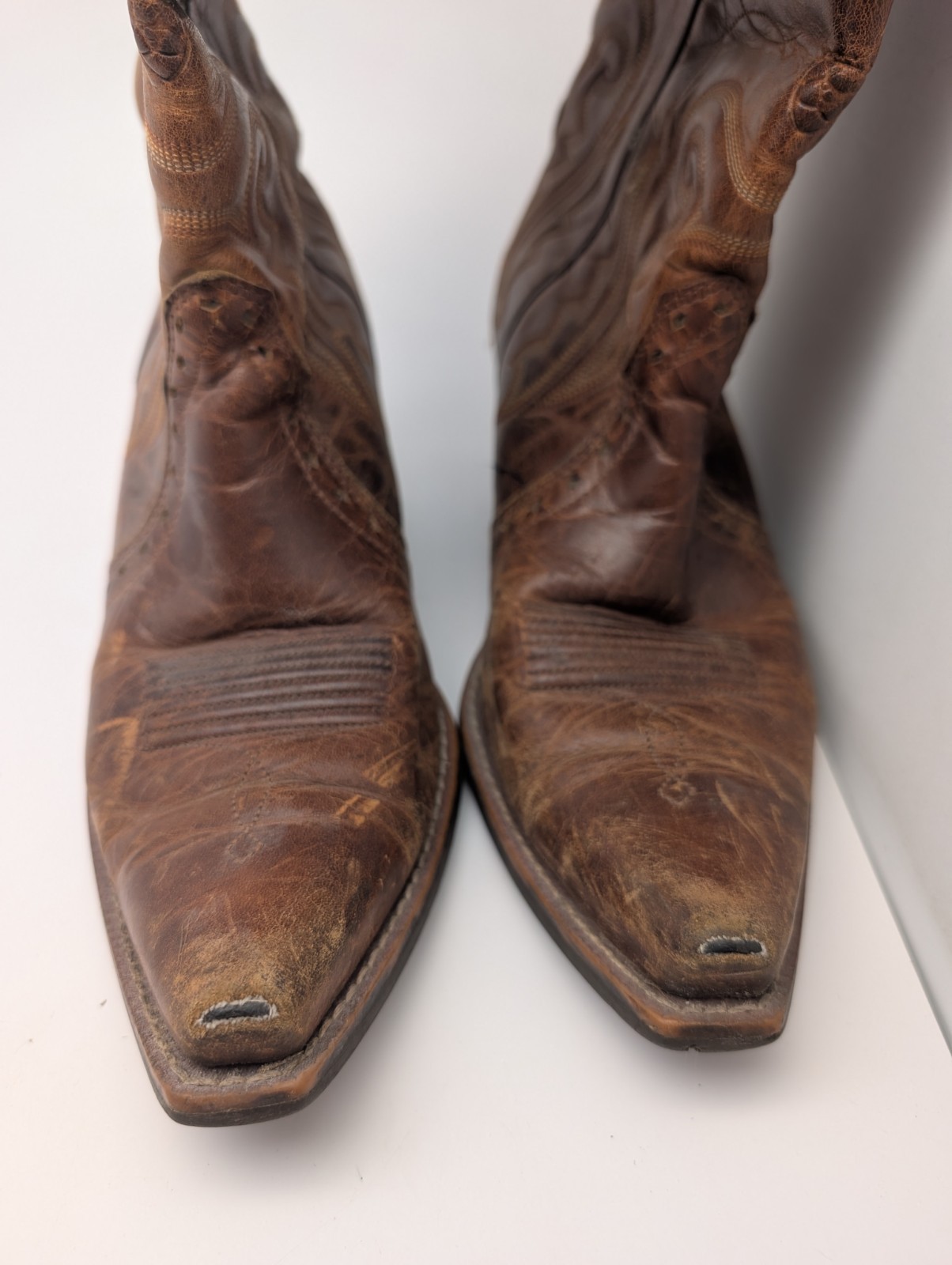 Ariat WOMEN’S 7 B Heritage Western Regular Toe Boot Caramel Model #10005908 LOOK