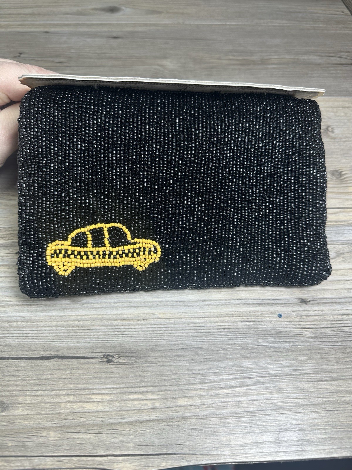 Viral TikTok Beaded NYC Travel Pouch New with Tags Limited Edition New York City