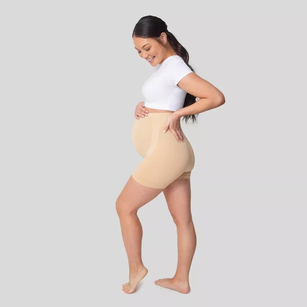 Belly Bandit Basics Maternity Support Shorts – Nude Size XL