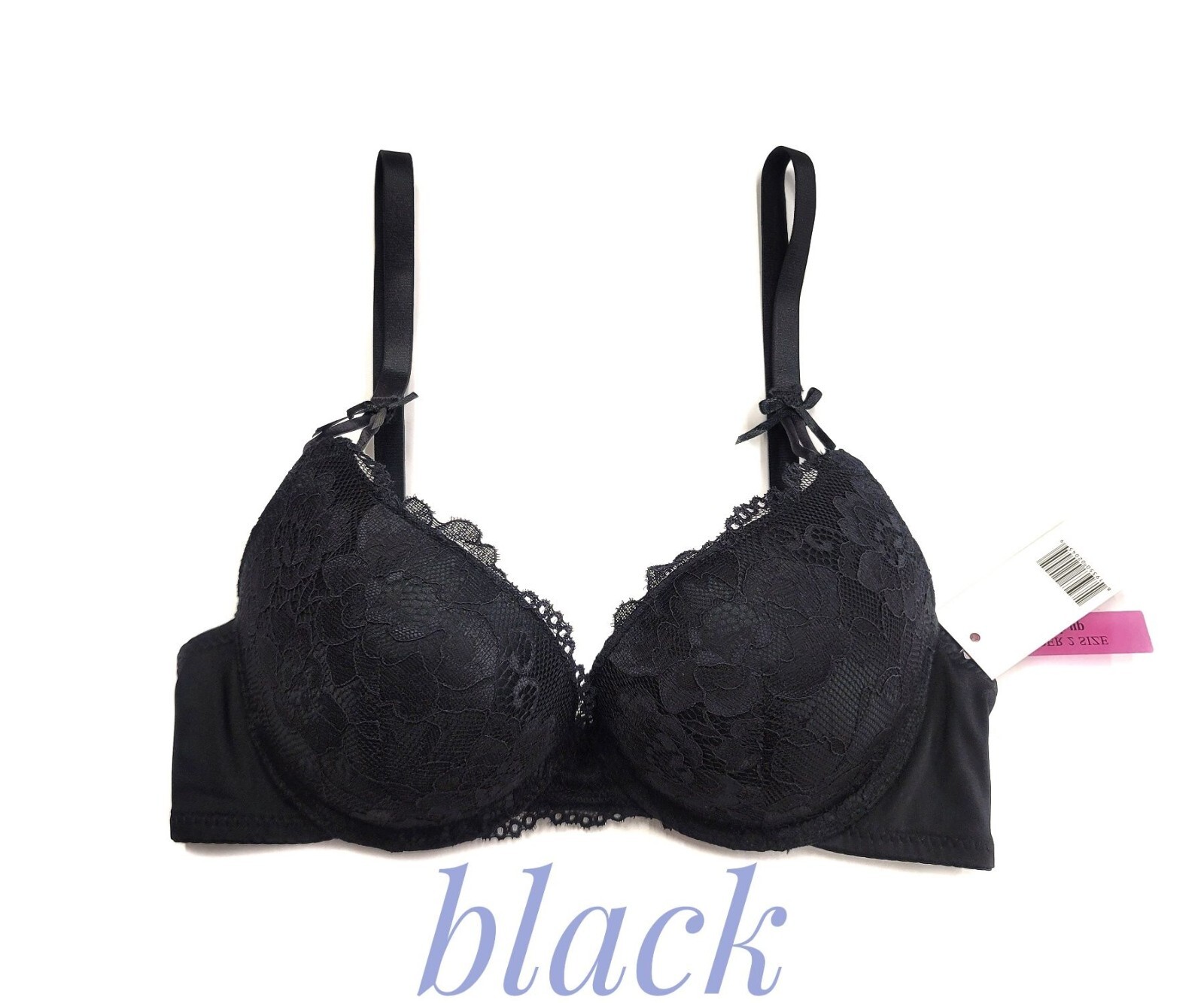 Add 2 Cup Sizes Extreme Ultimate Padding Power Lift Lace Trim Push Up Bras 32-38