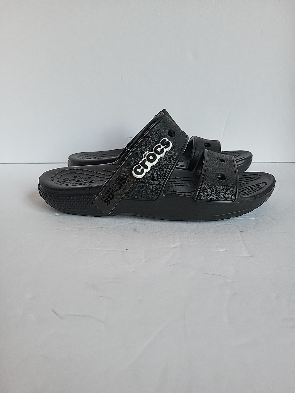 Crocs Unisex-Adult Classic Sandal Slide, W 4, M 2 – black new