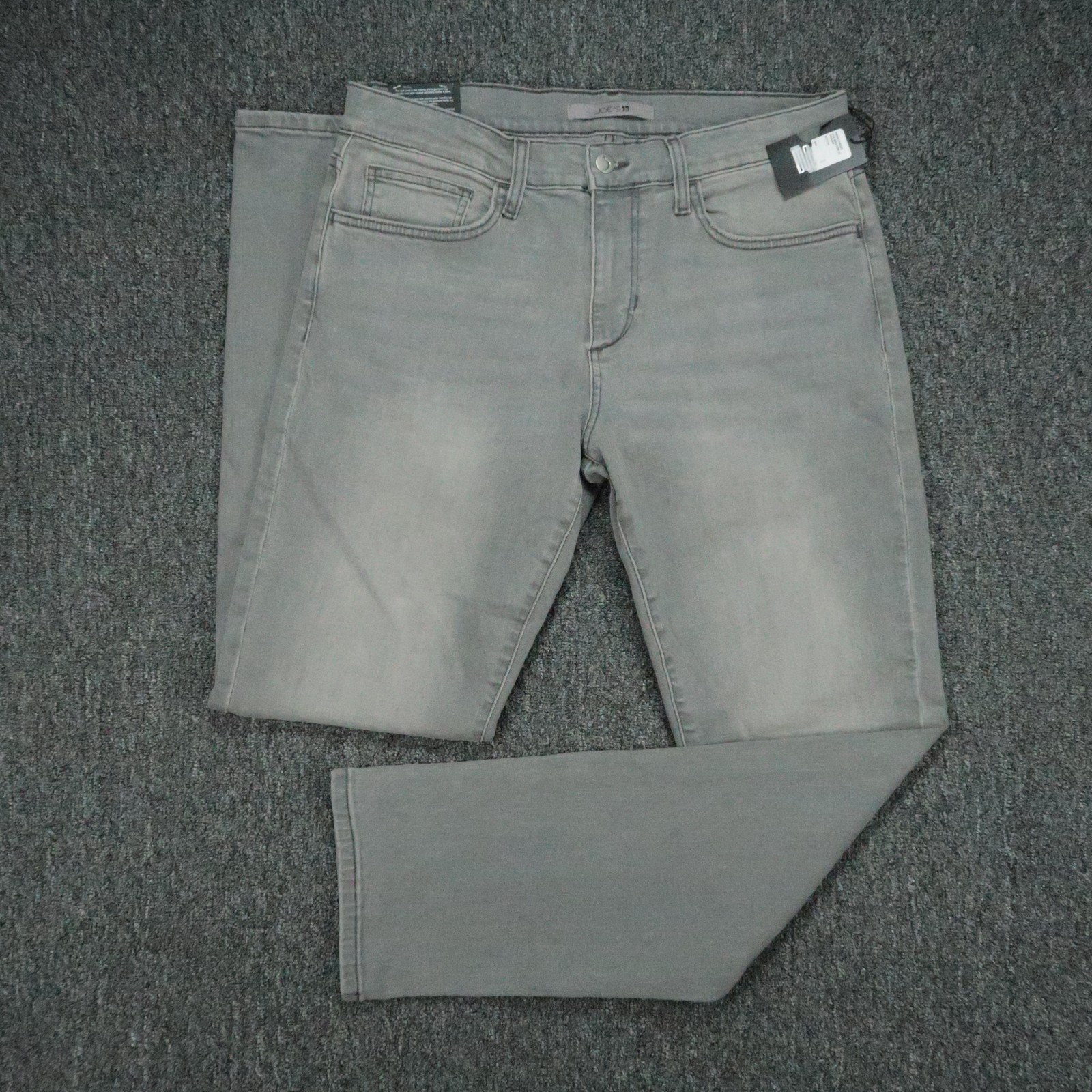 Joes Jeans Mens 32×32 Gray The Brixton Straight 5 Pocket Stretch Kitch