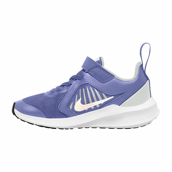 Nike Sneakers Non Tie Downshifter 10 Purple – Light Thistle/White Girls Size 11