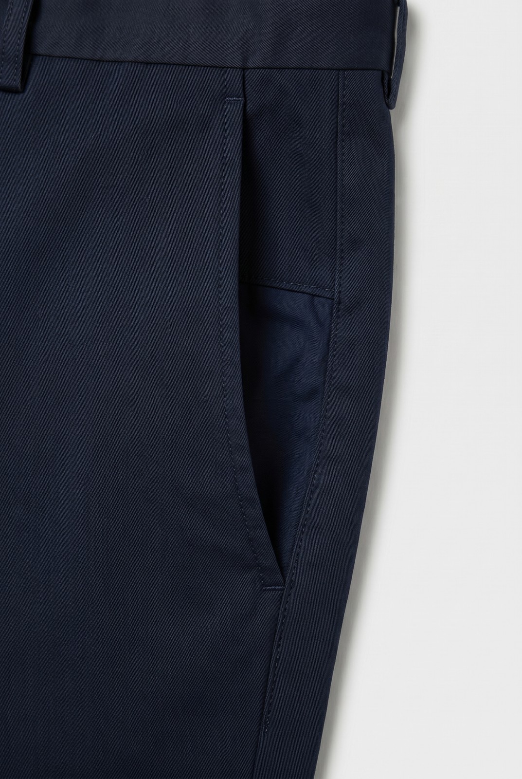 BRUNELLO CUCINELLI MEN’S DARK NAVY ITALIAN FIT CASUAL TROUSERS MSRP $655