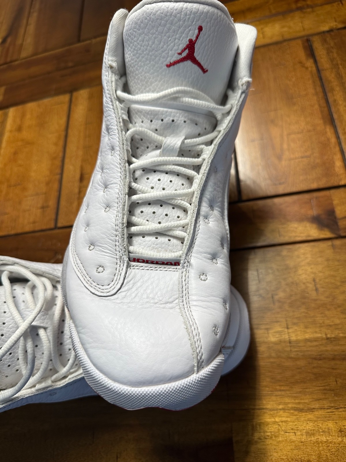Size 8.5 – Air Jordan 13 Retro White Wolf Grey