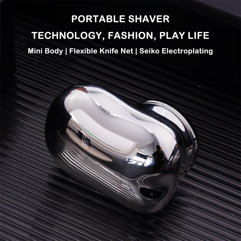 Cordless Men’s Electric Shaver Mini USB Rechargeable Travel Razor