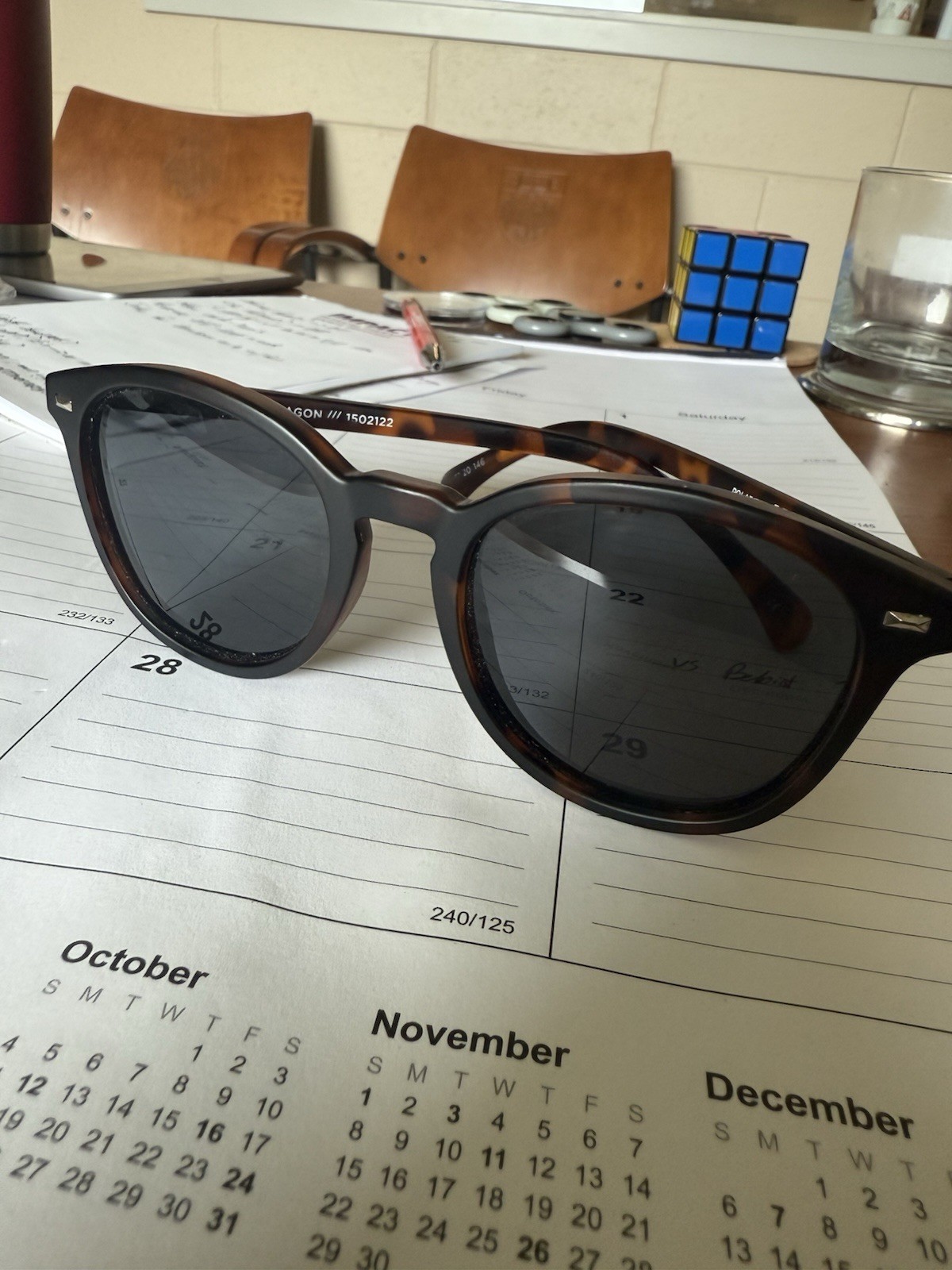 Le Specs Sunglasses Bandwagon 1502122 Tortoise Unisex polarized
