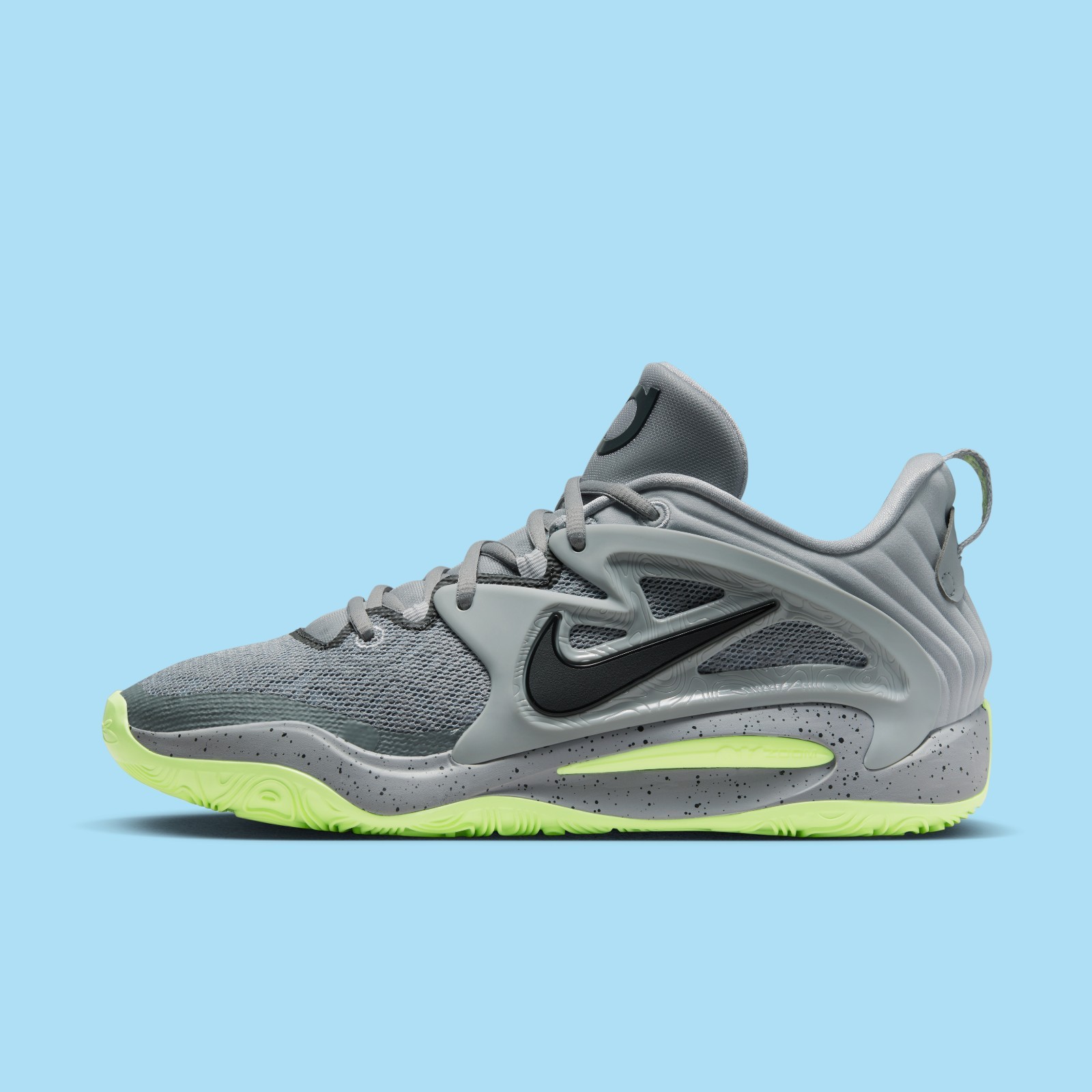 Nike KD15 TB Wolf Grey DO9826-001 Men’s Size 10 Shoes #58C