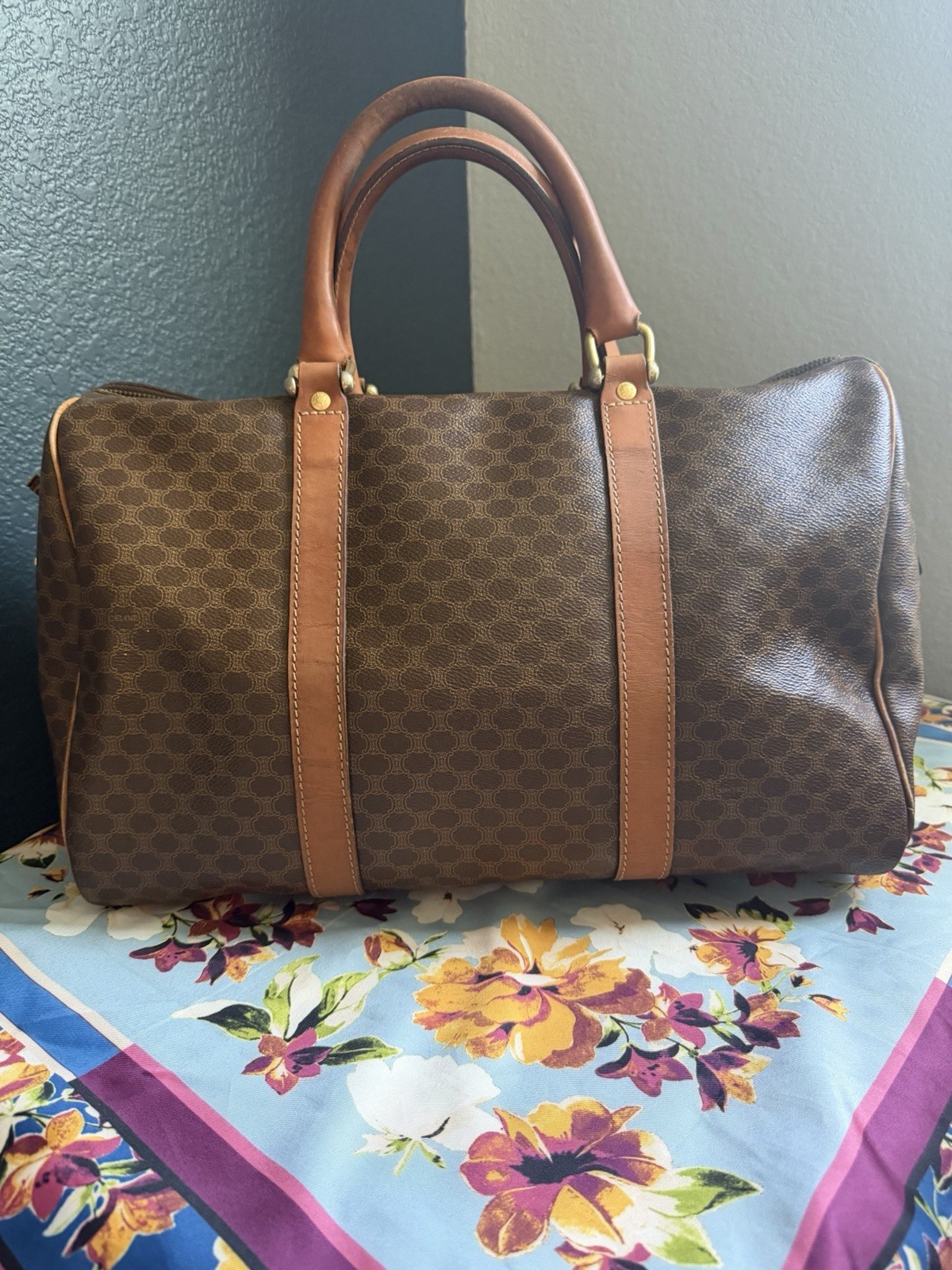 Celine Macadam Boston Bag 40CM.