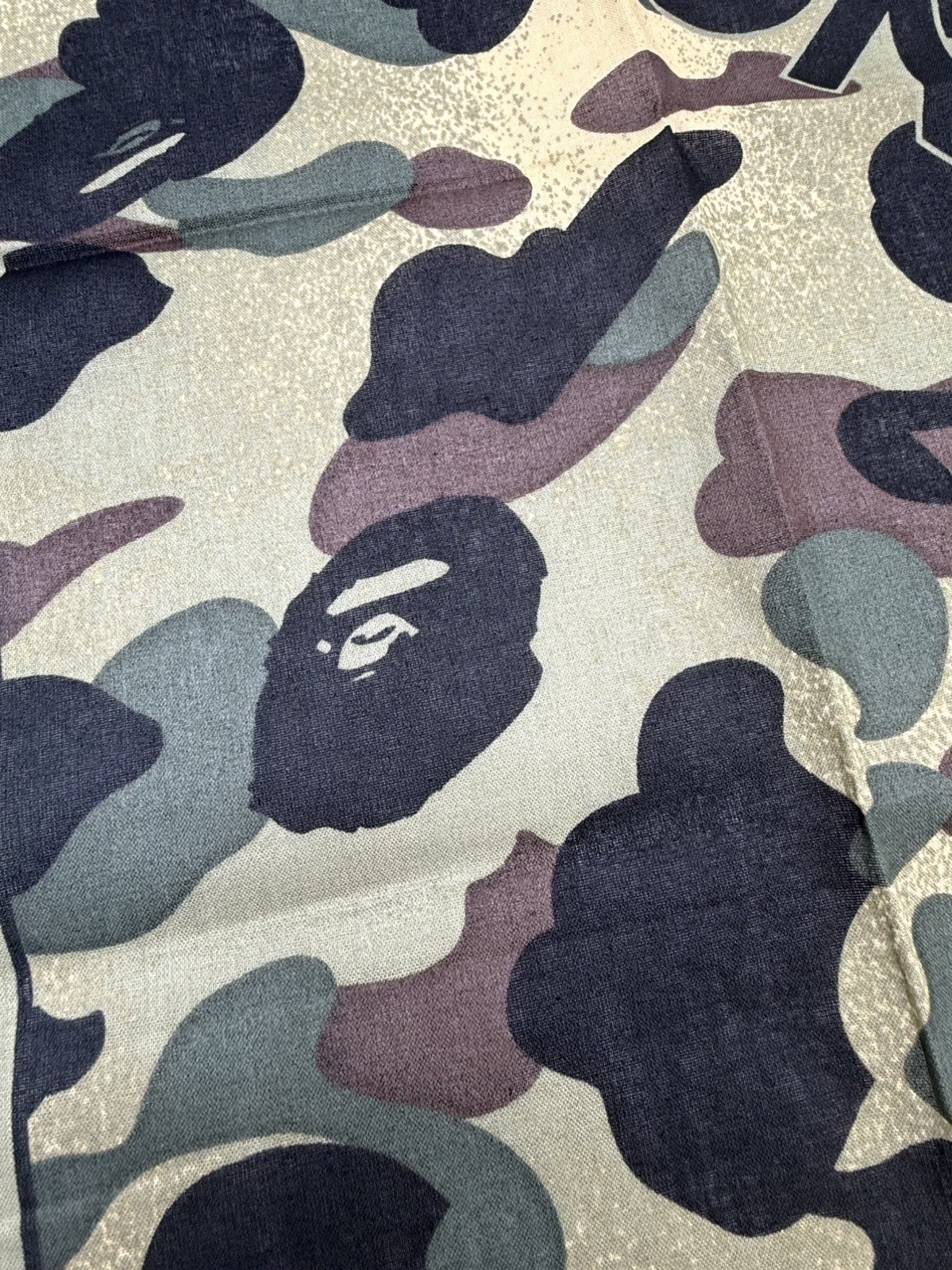 BAPE A Bathing Ape Camo Bandana (Japan Exclusive)