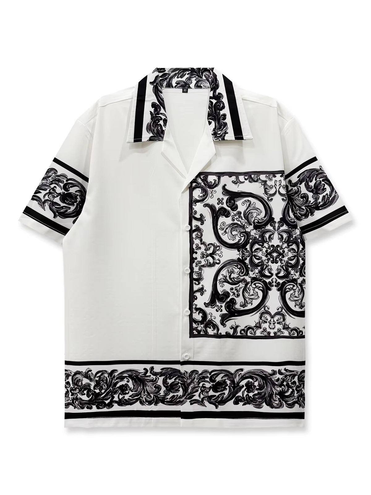 Button Down Shirt Men Fashion European Summer New Men’s Short-Sleeved Casual Top