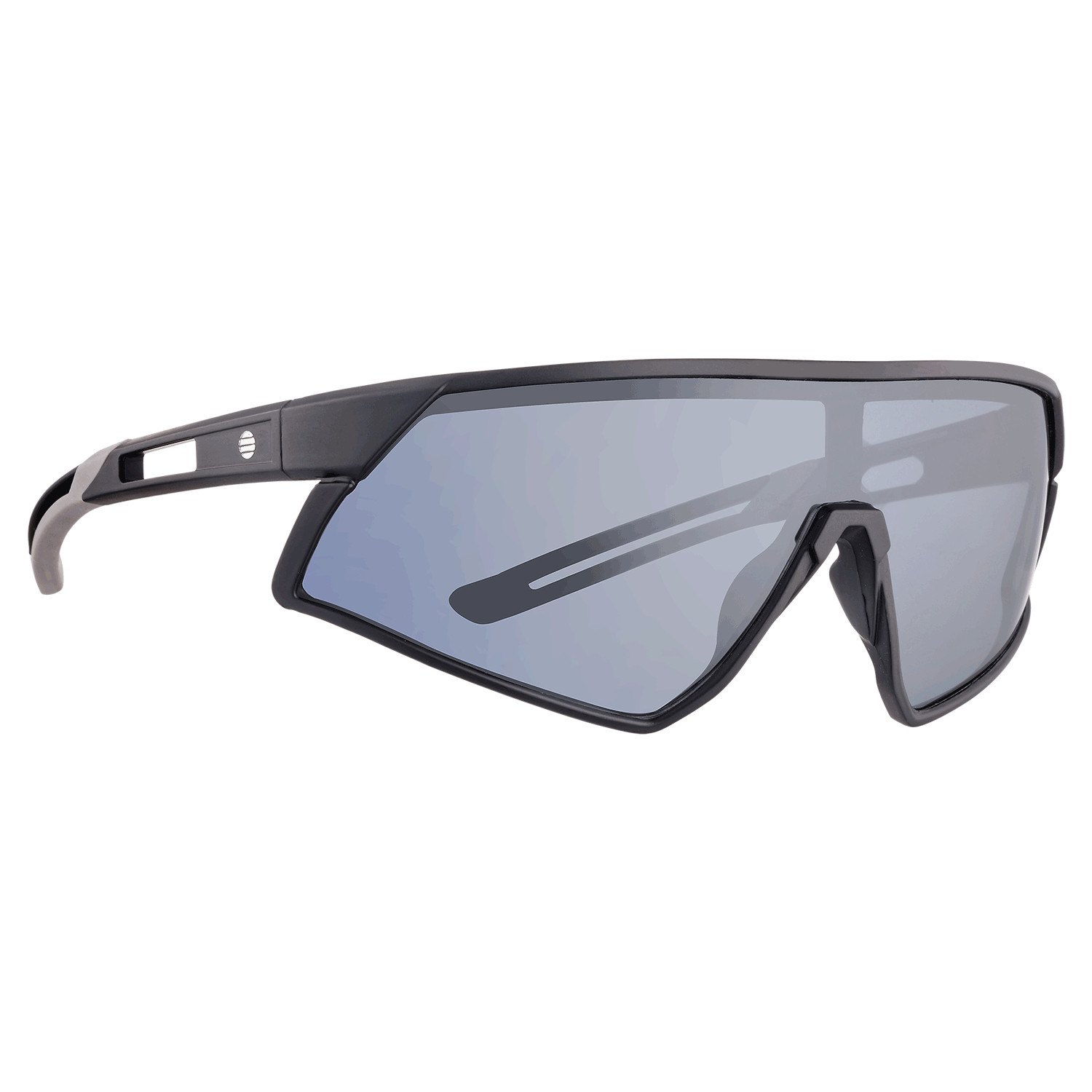 Oversized One Piece Lens Sports Shield Baseball Cycling Sunglasses Mirror