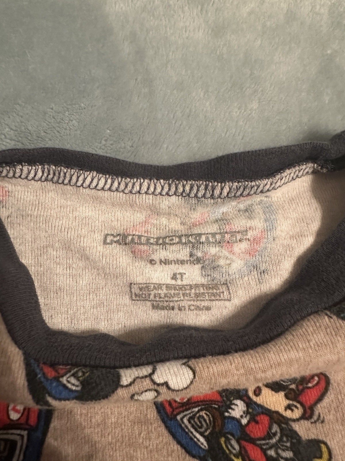 Nintendo Mariokart Snug Fit 2-Piece Cotton Pajamas 4T