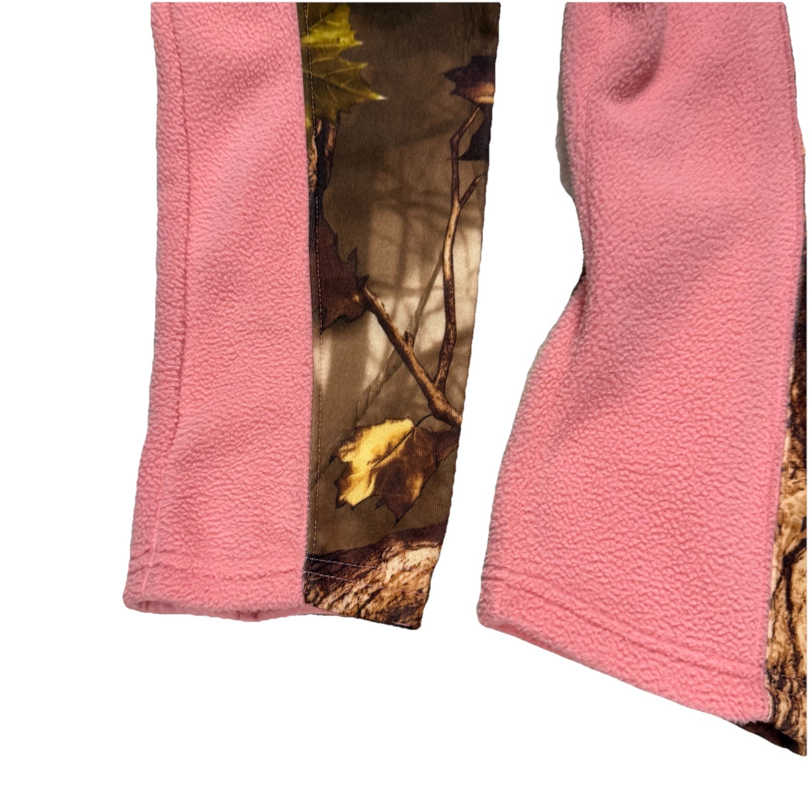 Pink Camo Women’s Fleece 1/4 Zip Small Master Sports Women