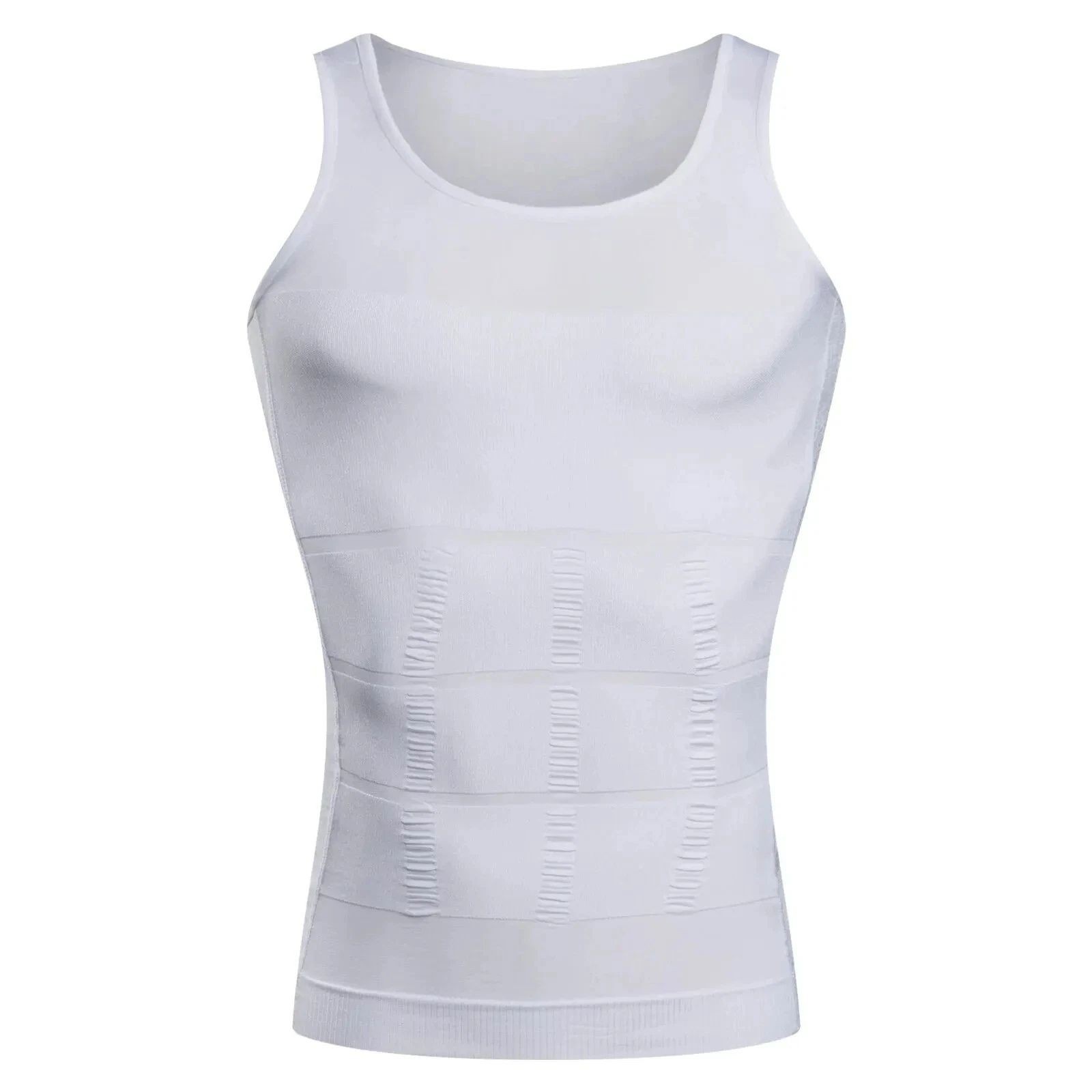 Men Body Shaper Slimming Tummy Vest Thermal Compression Shirt Tank Top Shapewear