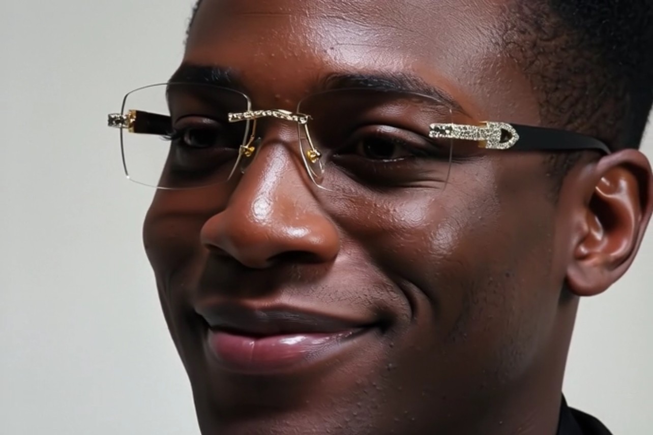 Diamond Sunglasses BUFF’S lens gold Retro Migos Buffs vintage Hip Hop rapper