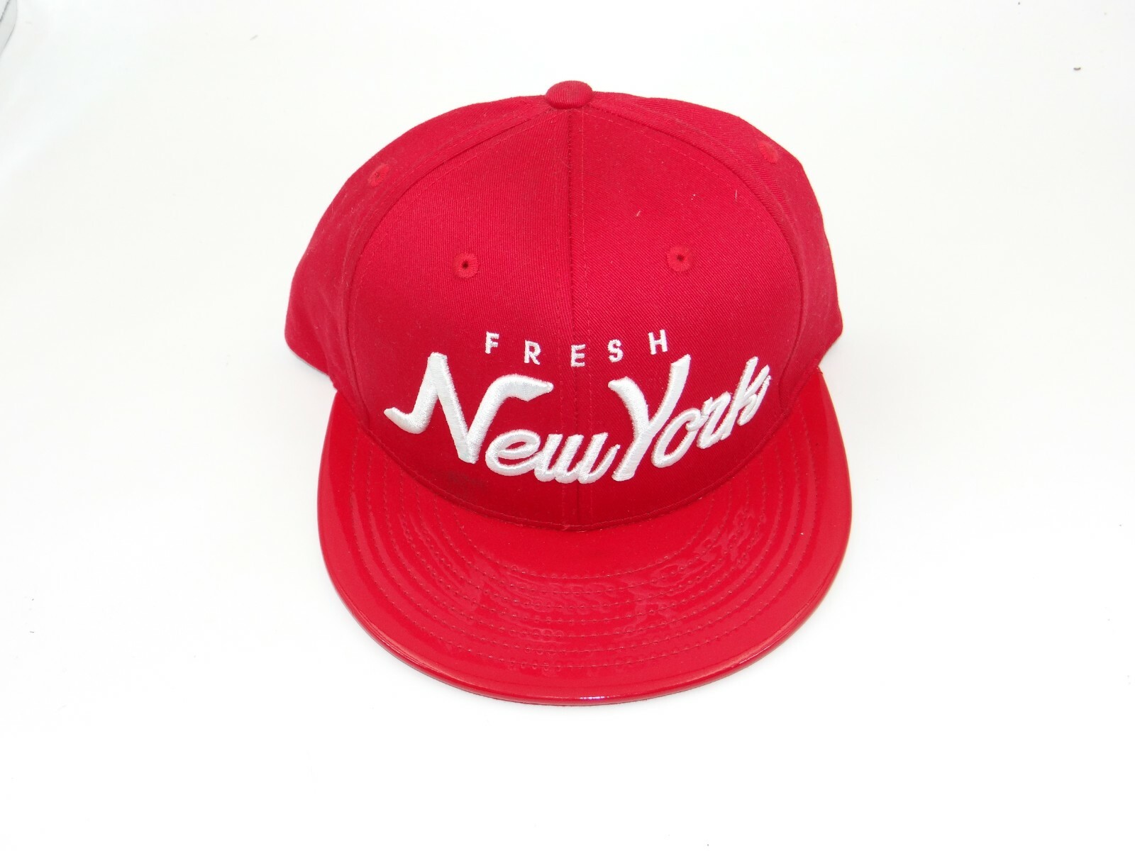 Kbethos Snapback 100% Red Fresh New York Hat