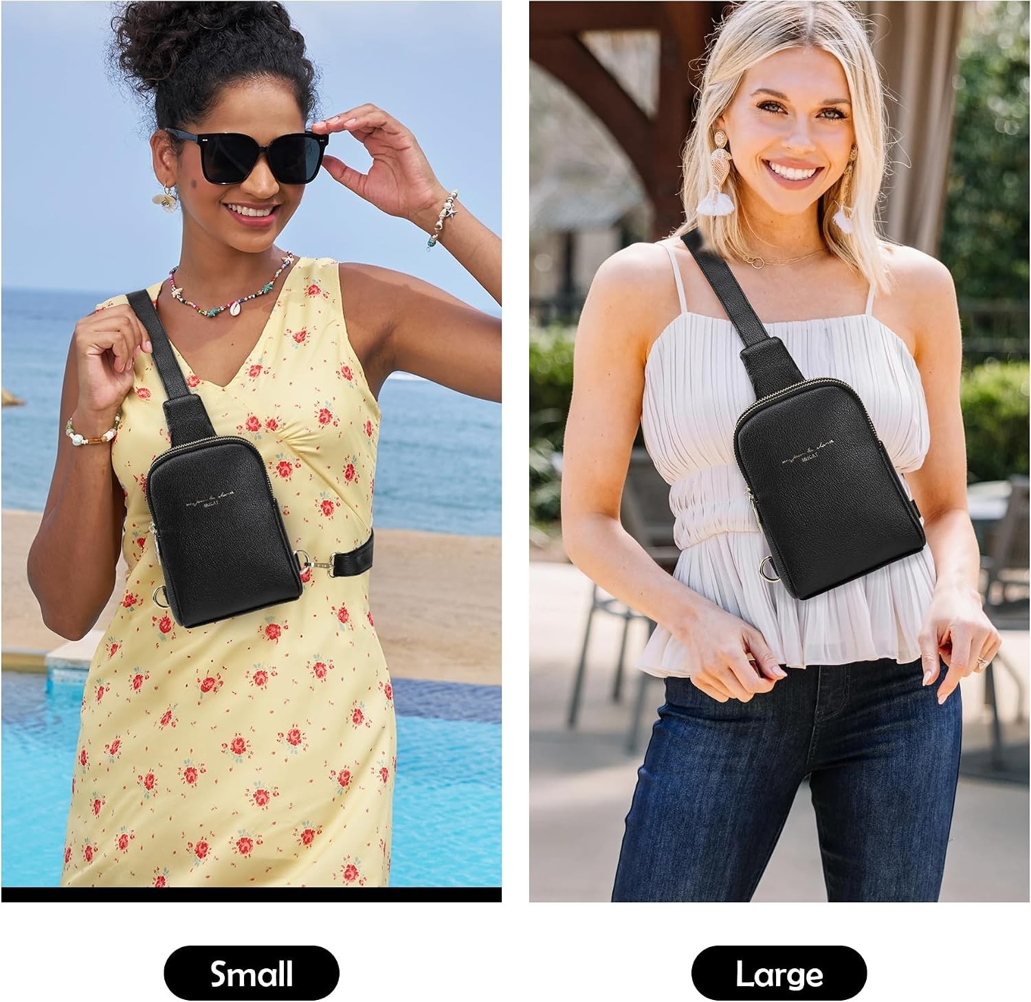 Durable Leather Sling Bag – Your Travel Companion for City Adventures