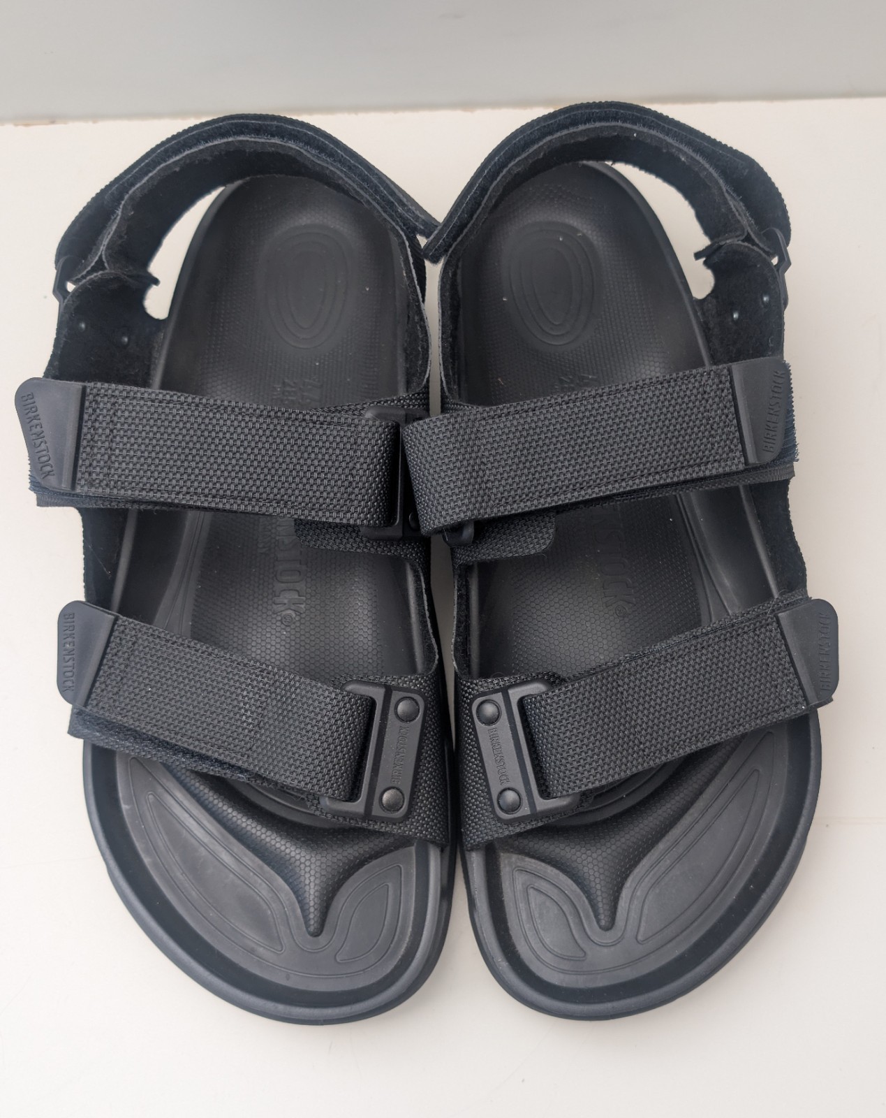 Birkenstock Men’s Size 11 EUR 44 285 Black Atacama Hiking Trek Sandals