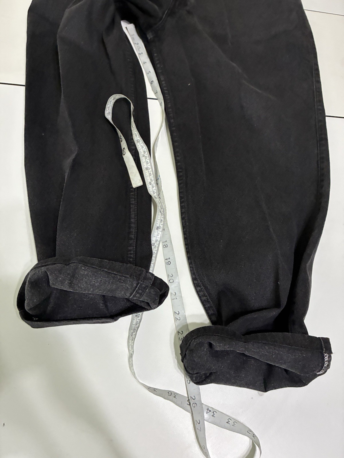 Levi’s 540 Jeans 38×30 Black Relaxed Fit Signature Series Denim Skater Baggy 90s