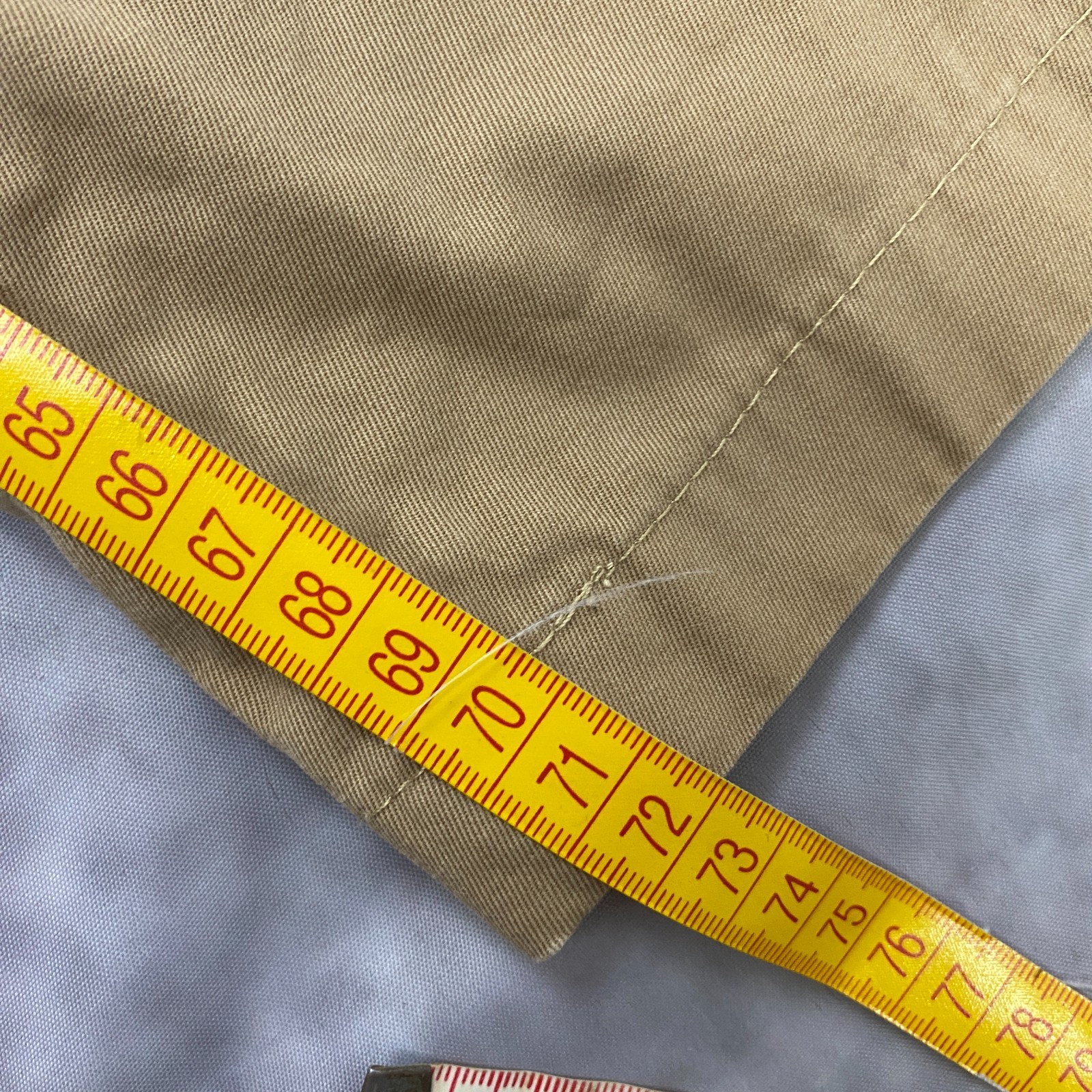 Vintage Polo Ralph Lauren Officer Trousers Chino Pants Beige Khaki W34 L34