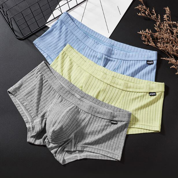 3 Pack Men’s Sexy Underwear Low waist Briefs U Pouch Boxers Shorts Underpants