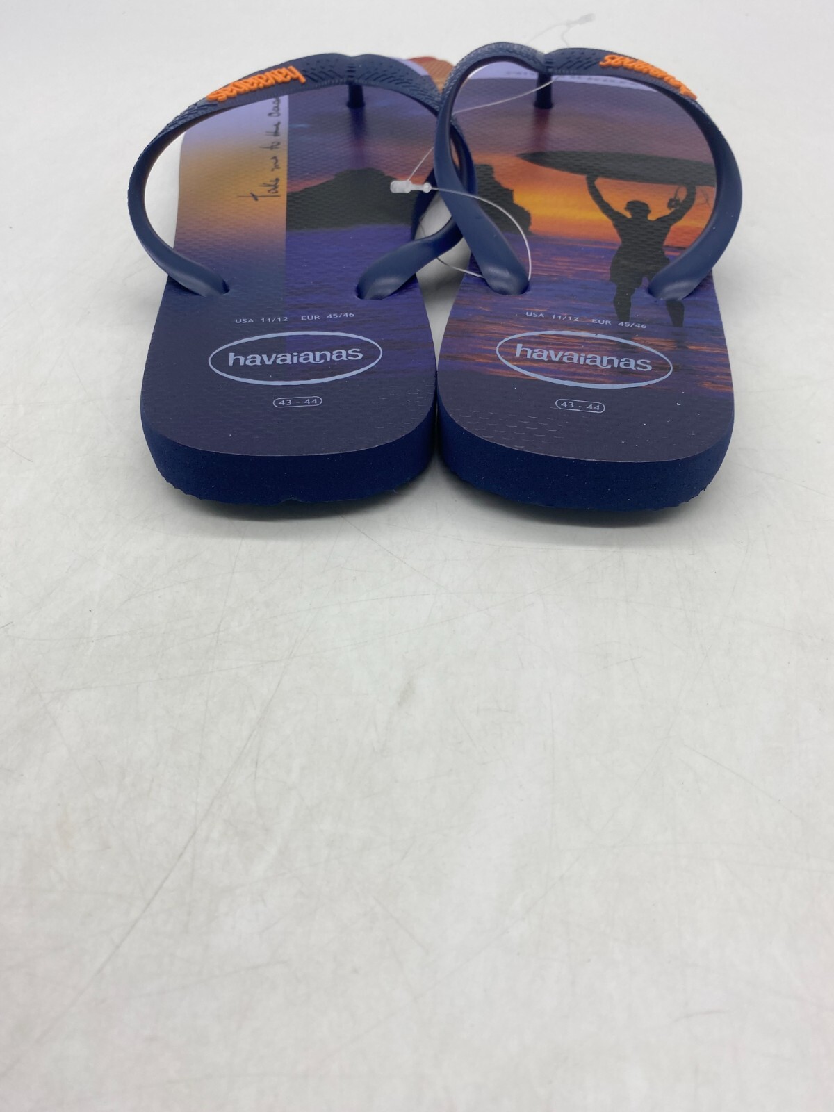 Havaianas Hype Navy Blue Flip Flops Men’s Size 11/12