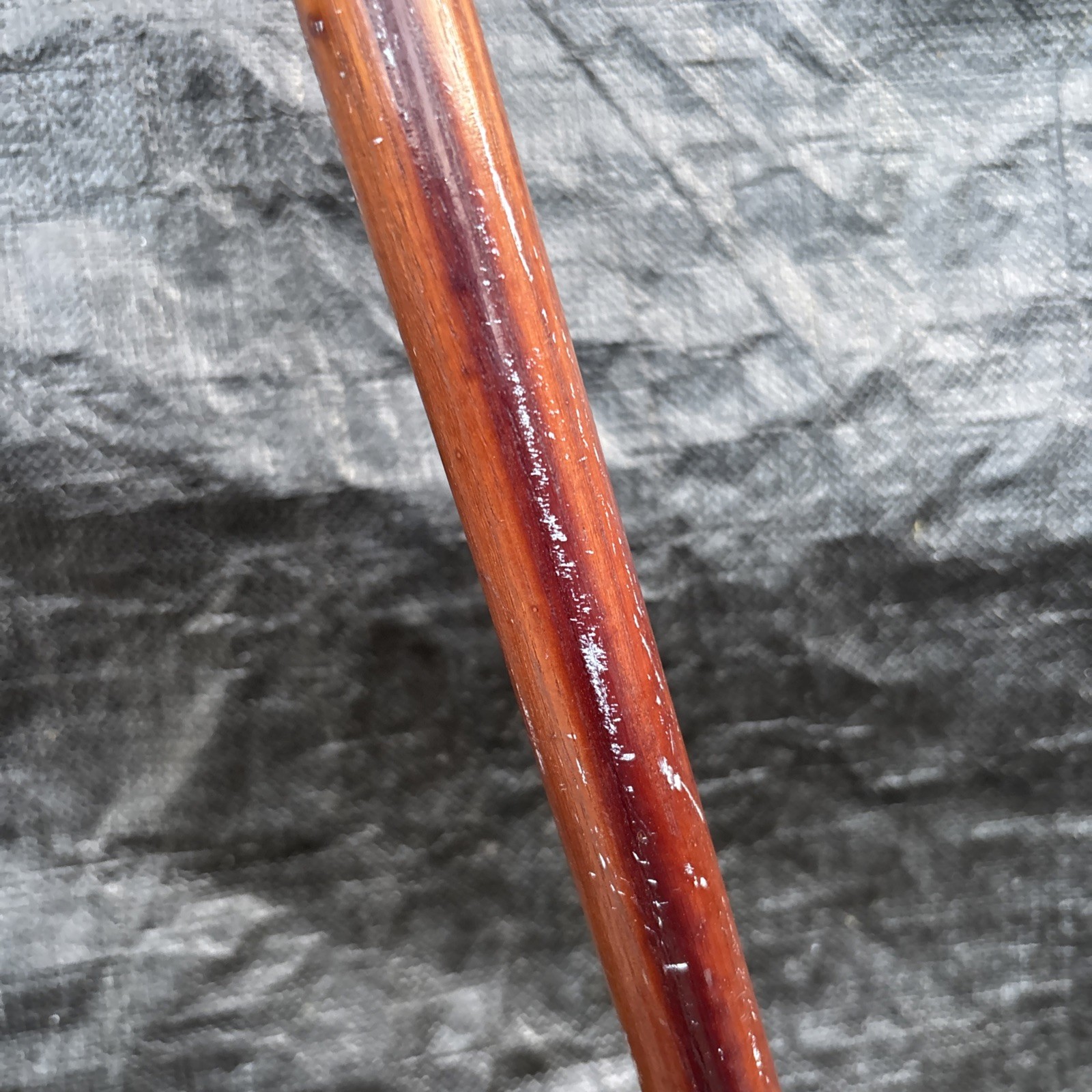 Vintage Hardwood Walking Cane 35 1/2”