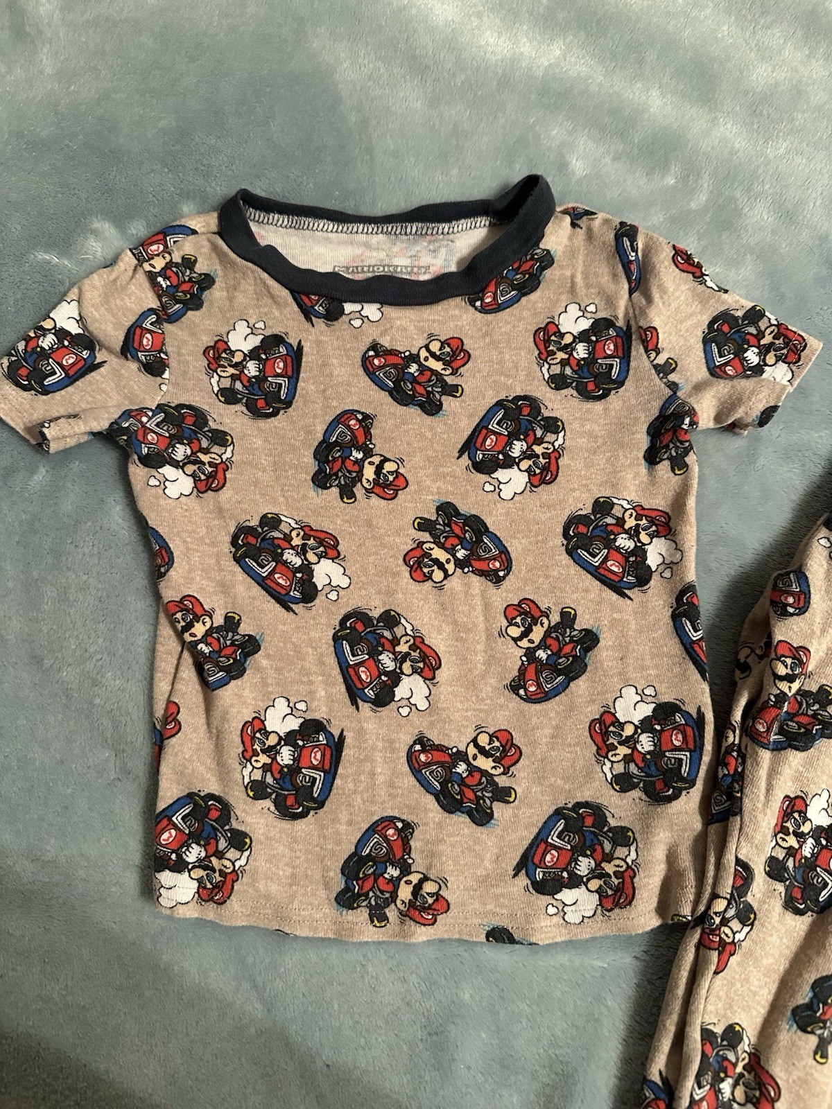 Nintendo Mariokart Snug Fit 2-Piece Cotton Pajamas 4T