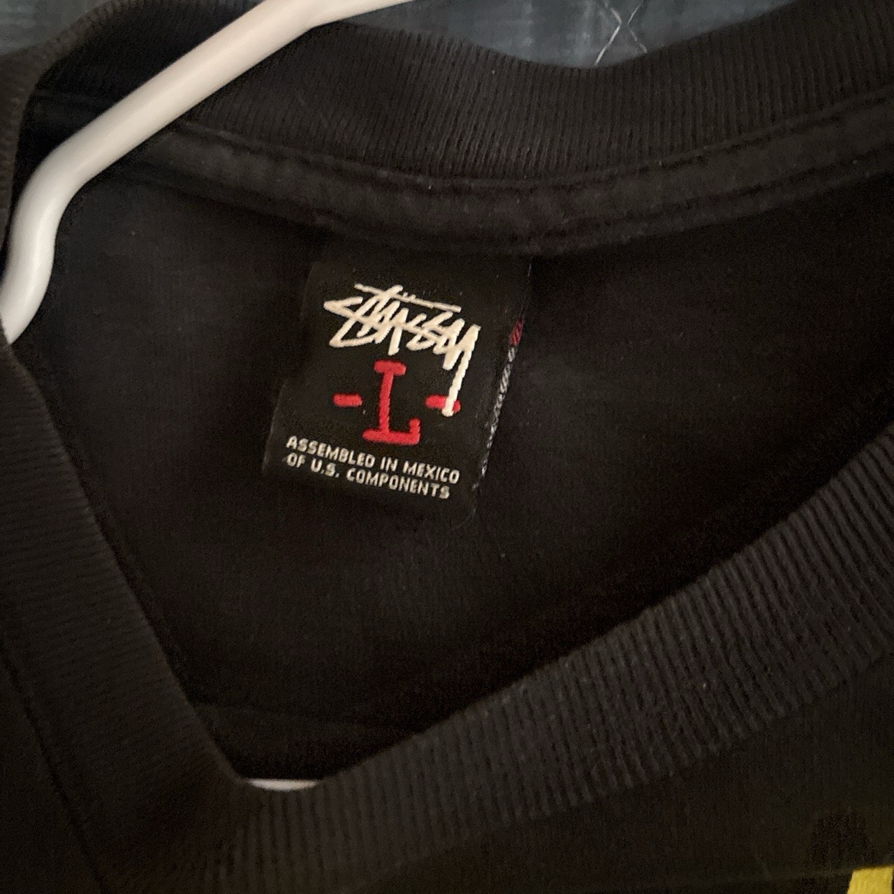 stussy t shirt large mens