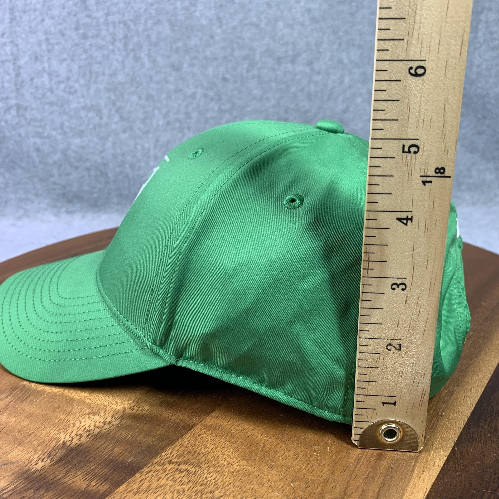 Nike Legacy91 16 Logo Hat Cap Strap Back Green Dri-FIT Golf Mens One Size