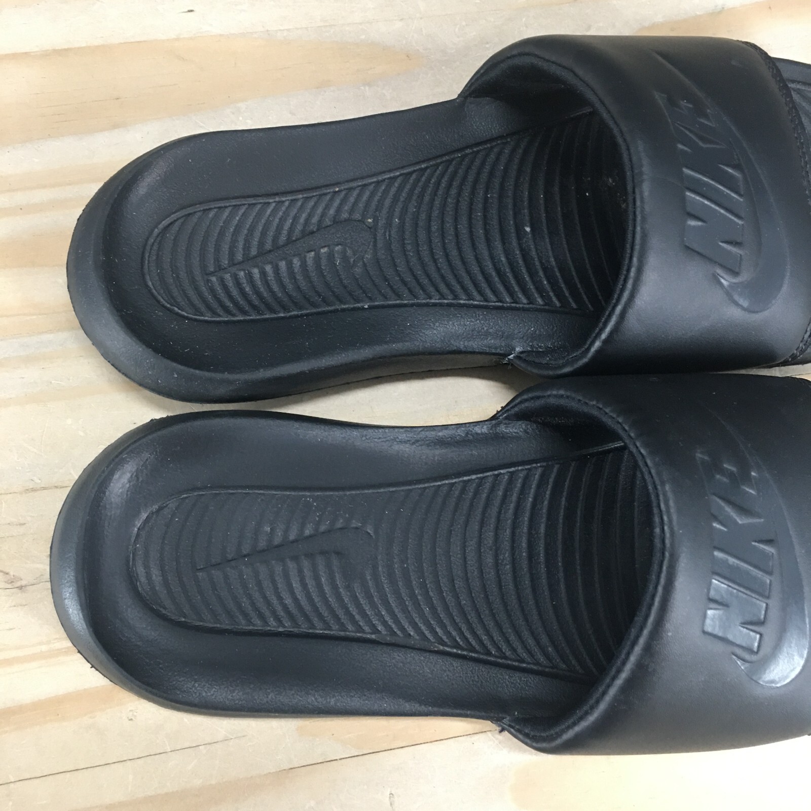 Nike Sandal Mens 7 Black Victori One Slide Slip On Comfort Casual CN9675-003