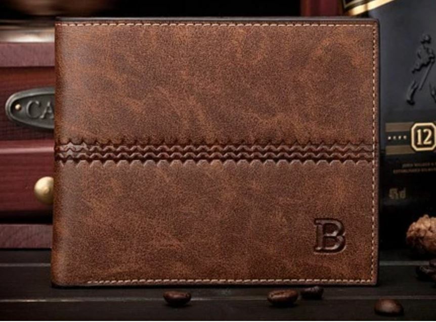 Wallet brand Bogesi fashion vintage design men’s pu Synthetic leather
