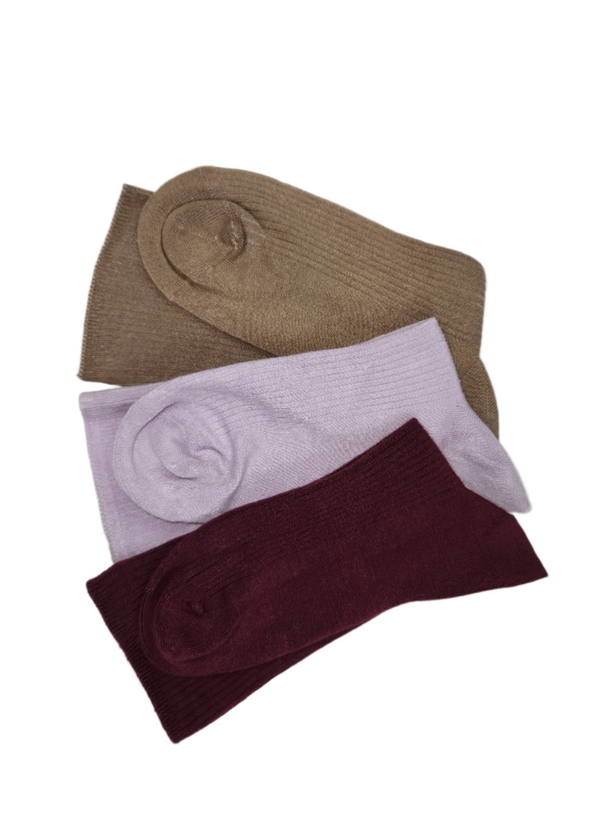 Sierra Socks Diabetic/Arthritic Rayon from Bamboo Soft Crew Comfort Top Socks