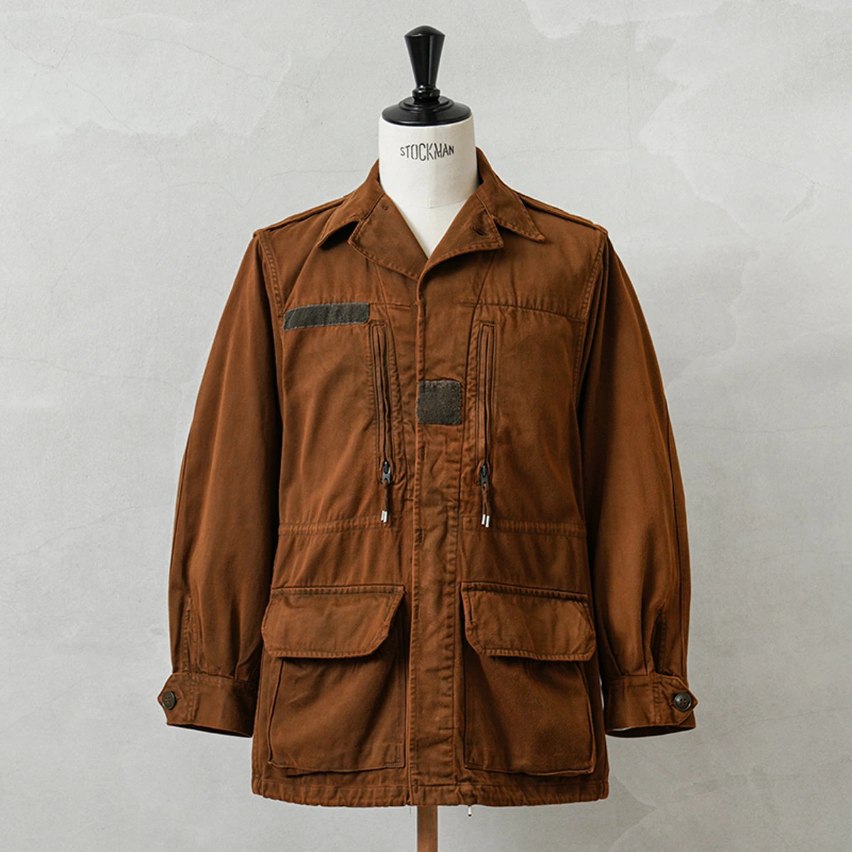 French Army M-64 Jacket Brown Used Military Surplus Size Not Applicable