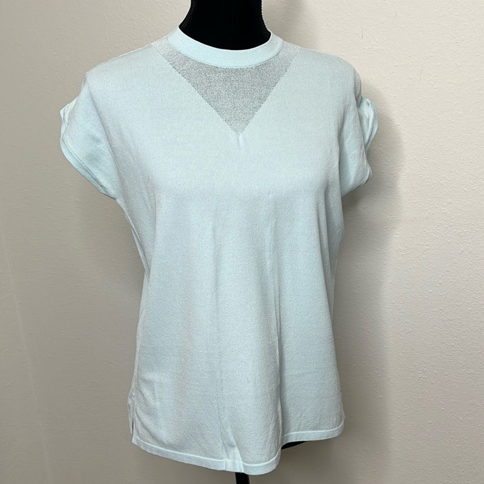Nike size Medium Tech Pack Knit Tank Top in Glacier Blue
