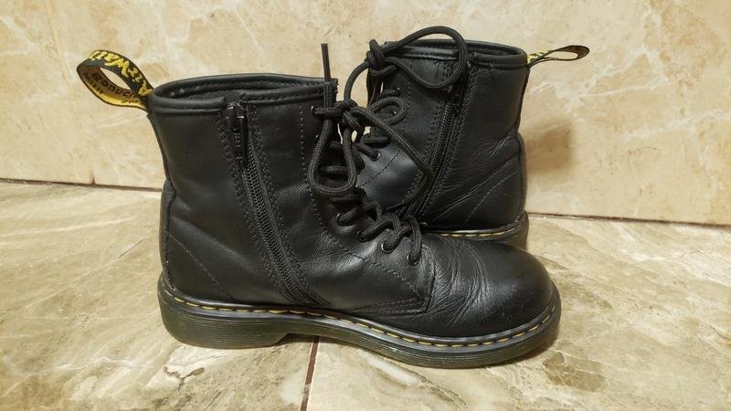 Women Dr. Martens Boots Black Leather 36 #3KFT
