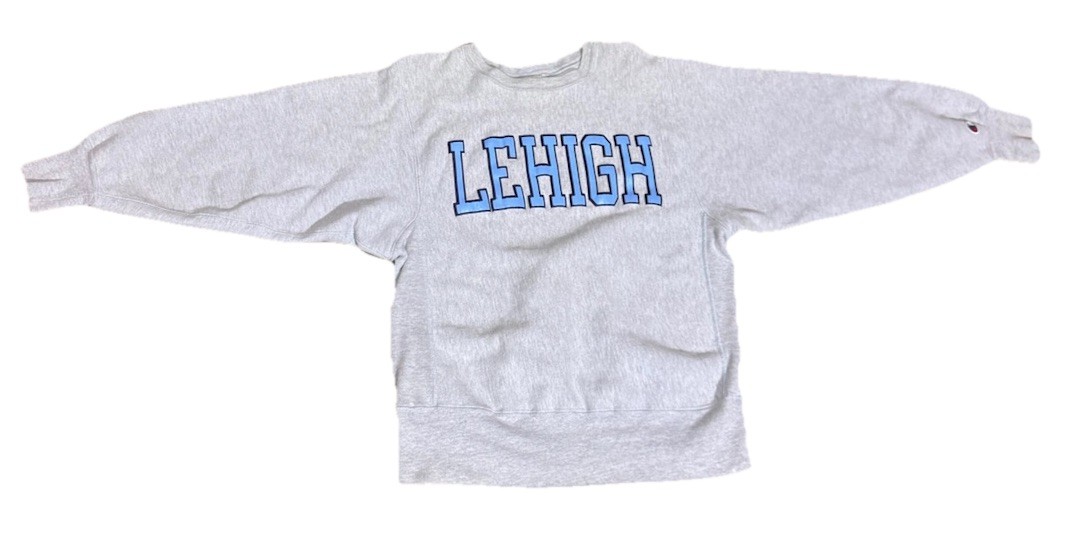 Vintage 1980s Champion Reverse Weave Lehigh University Crewneck