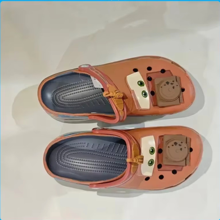 Disney Cars Mater Character Brown Clogs Adults Kids Classic Slip-On Shoes Gift