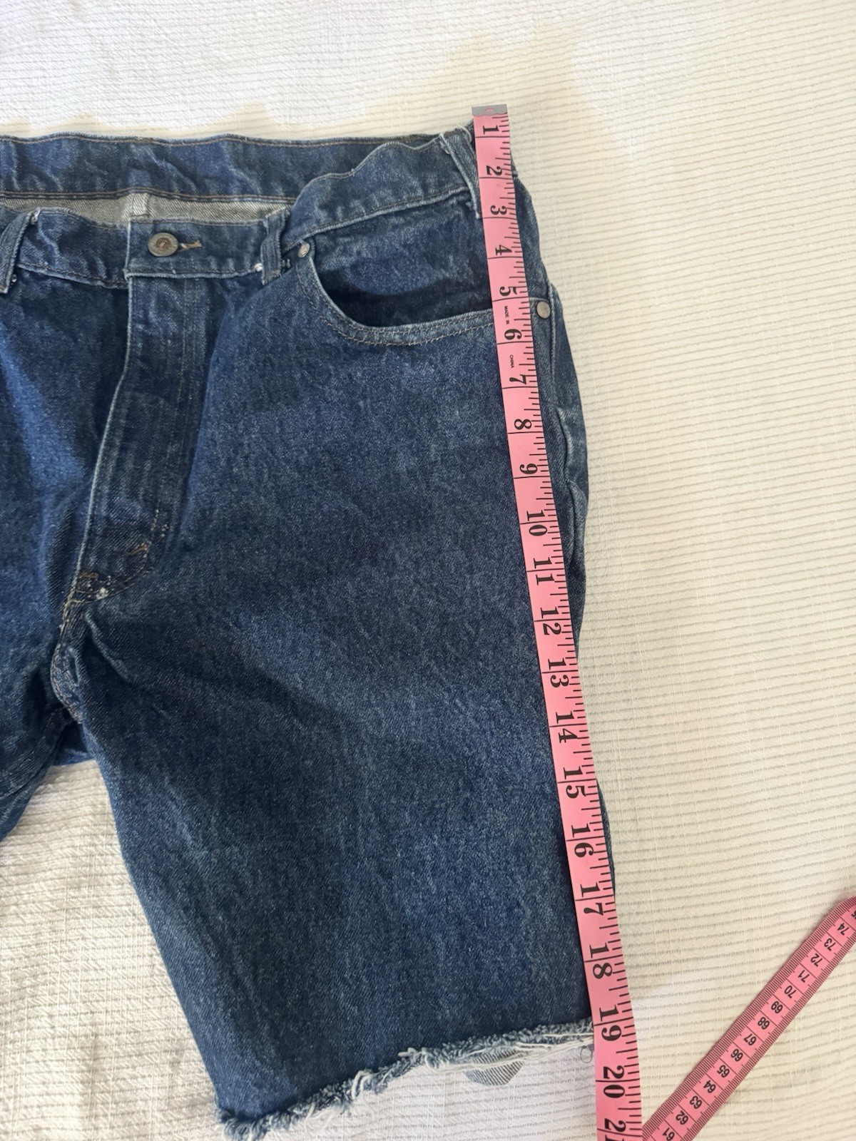 Levi Strauss & Co. Rare Vintage SilverTab Men’s Dark Wash Blue Denim Shorts