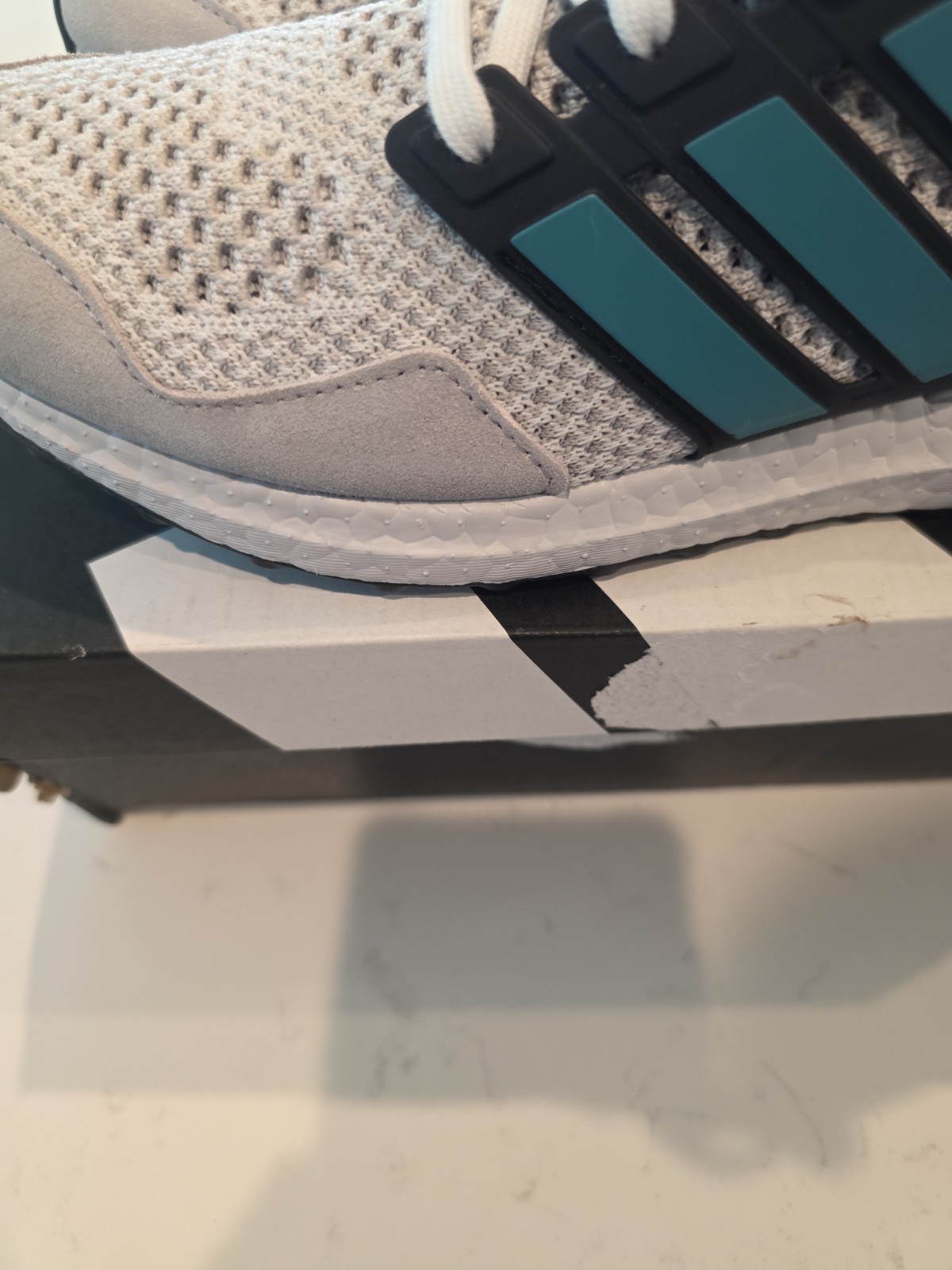 adidas UltraBoost 1.0 White Pure Teal New JQ0823 Size Men’s Size 11