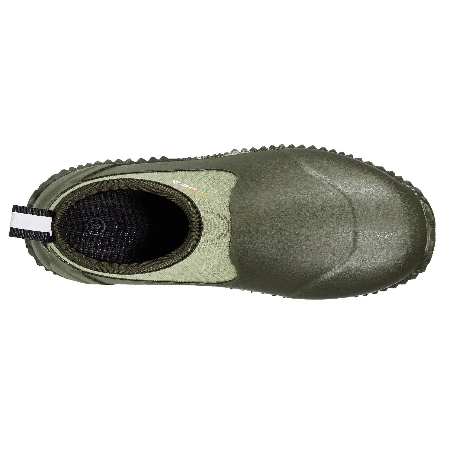 HISEA Unisex Garden Shoes Waterproof Anti-Slip Ankle Rubber Rain Boot Farm Yard