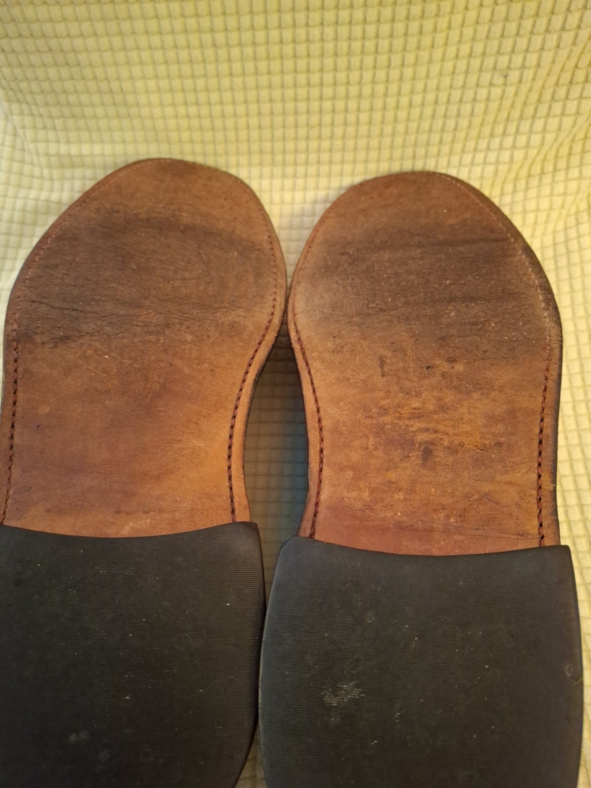 Vintage Bostonian Men Oxblood Oxfords Leather Uppers, Lining & Soles 10 D/B US