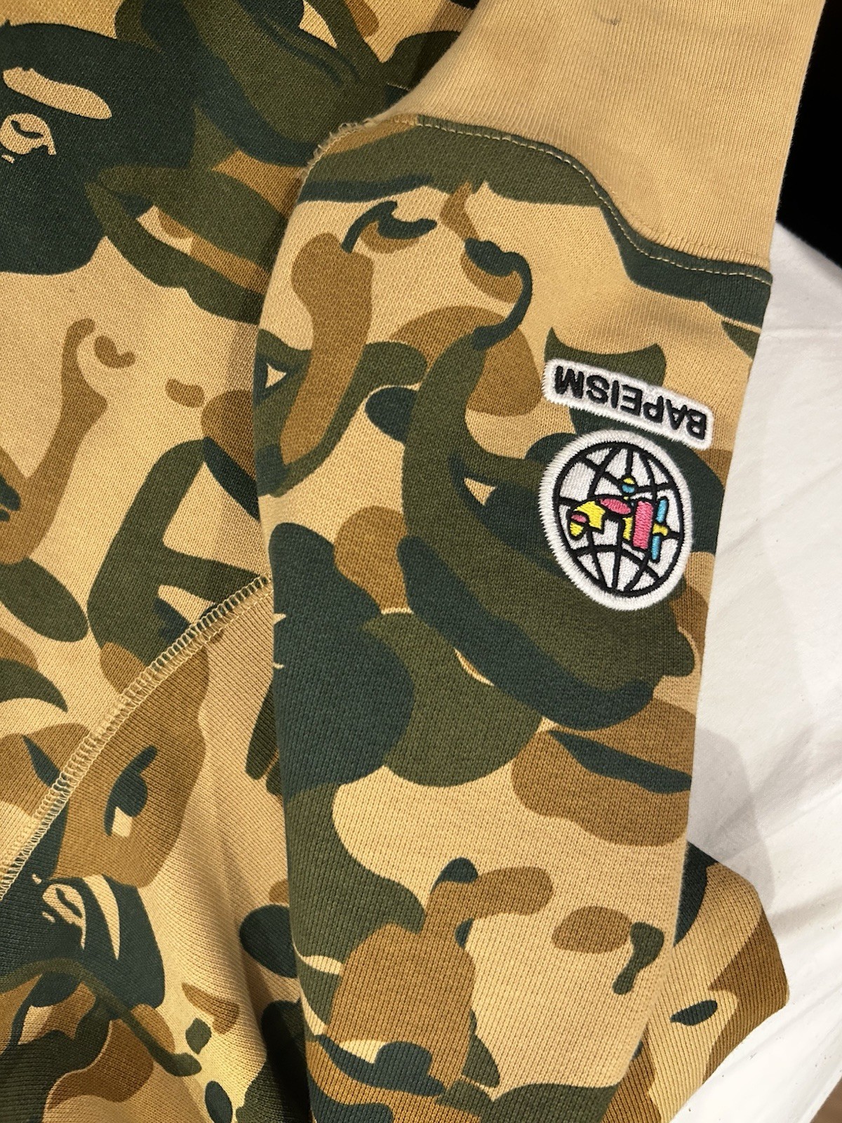 Bape x KidSuper Lightweight Multi-Camo Jacket Size L