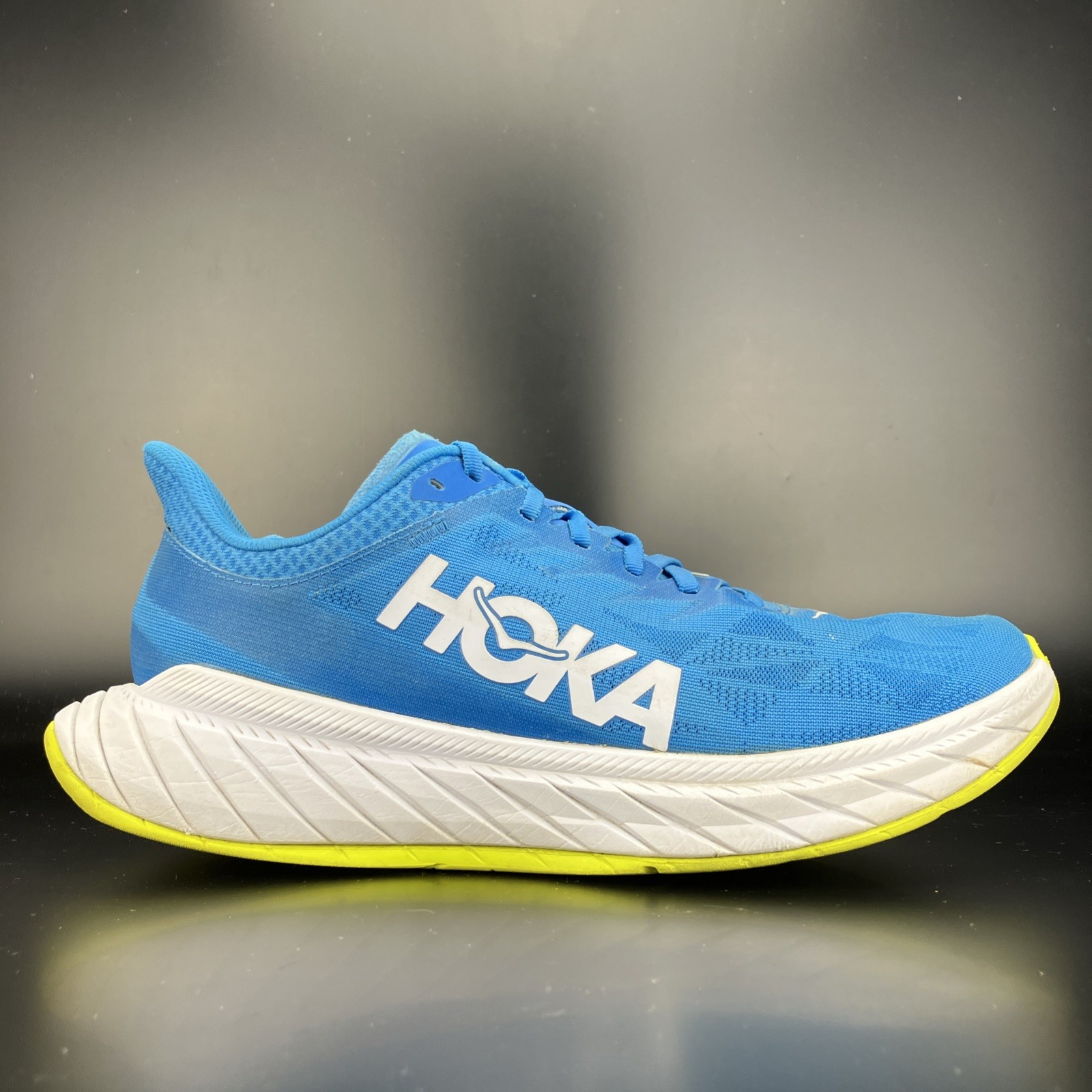 Hoka One One Carbon X 2 – Men’s Size 11D ‘Diva Blue/Citrus’ (1113526 DBCTR)